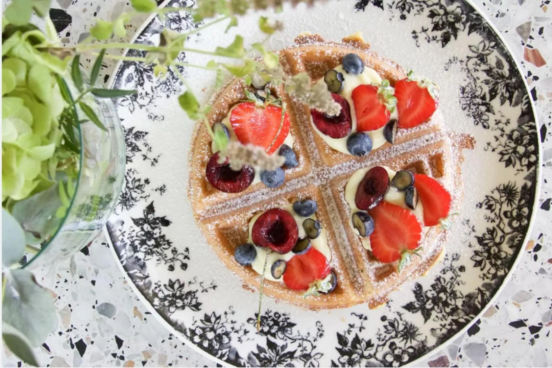 Breakfast in Hotel Villa Rosa Riviera