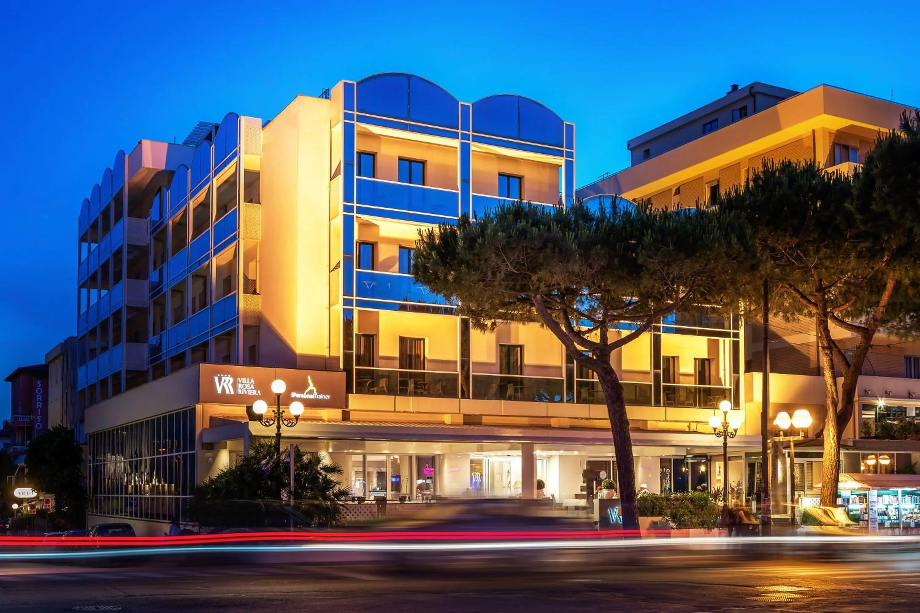 Property building in Hotel Villa Rosa Riviera