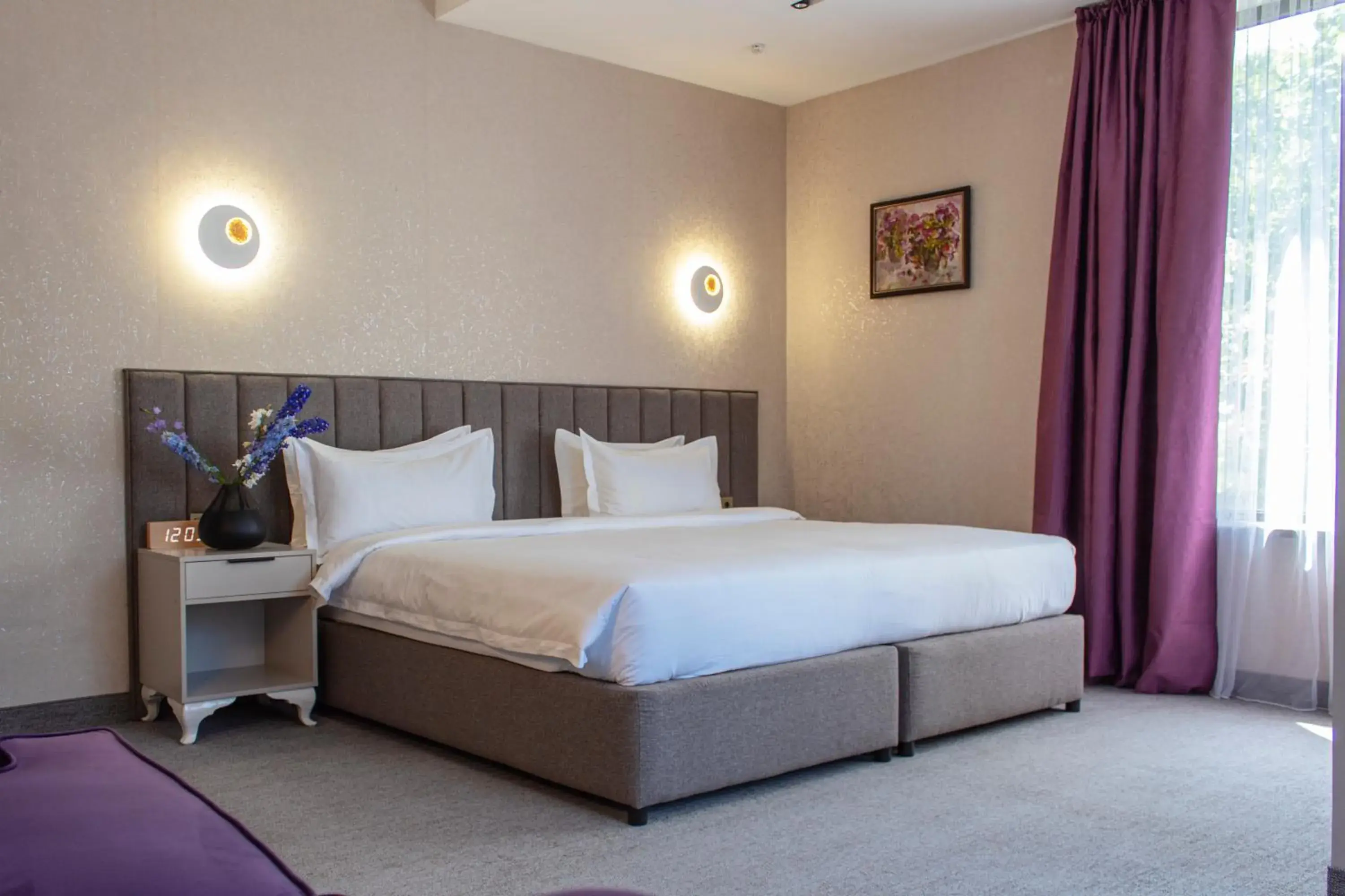 Deluxe Double Room in Orient Hotel Bishkek Deluxe Double Room in Orient Hotel Bishkek