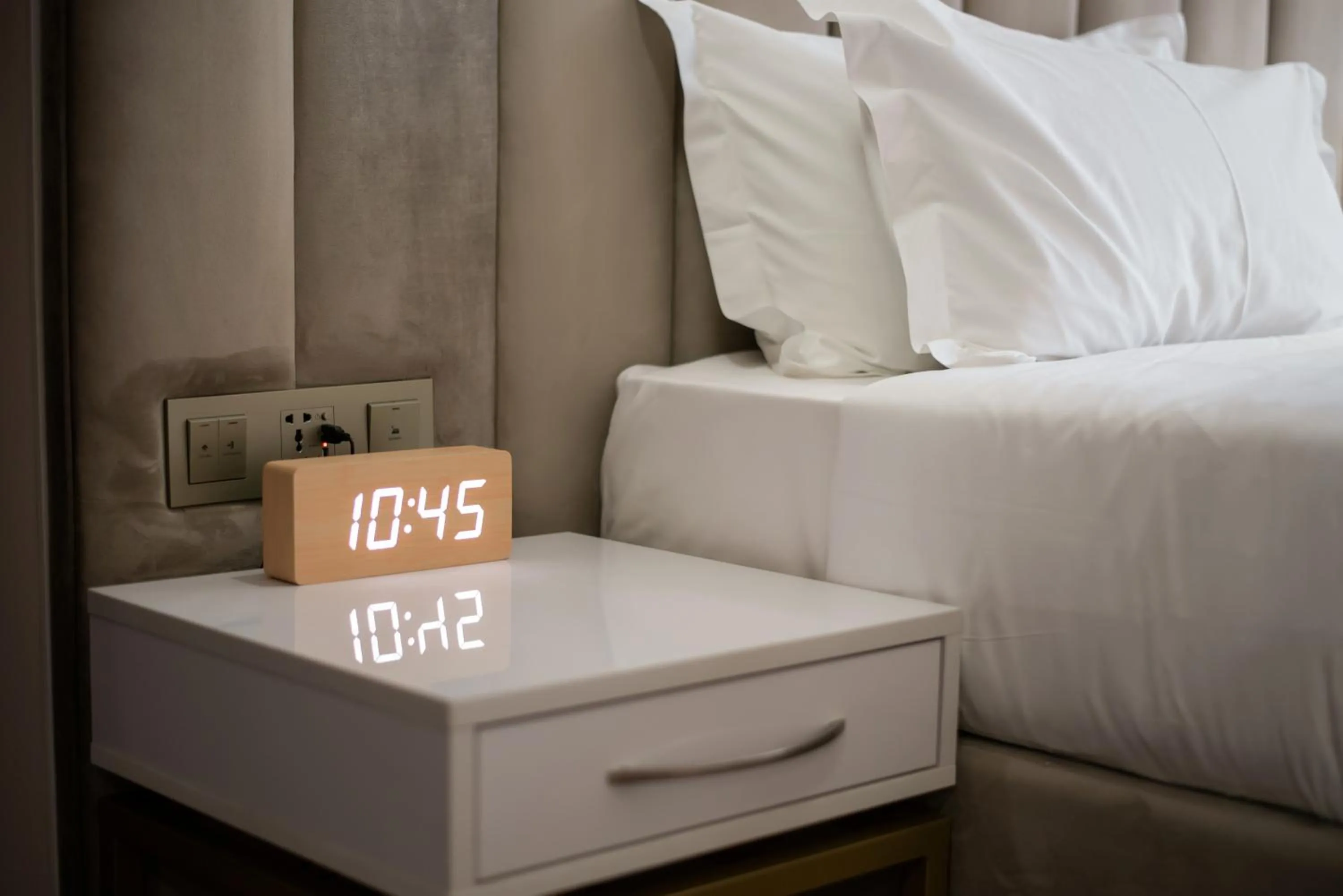 Bed in Orient Hotel Bishkek