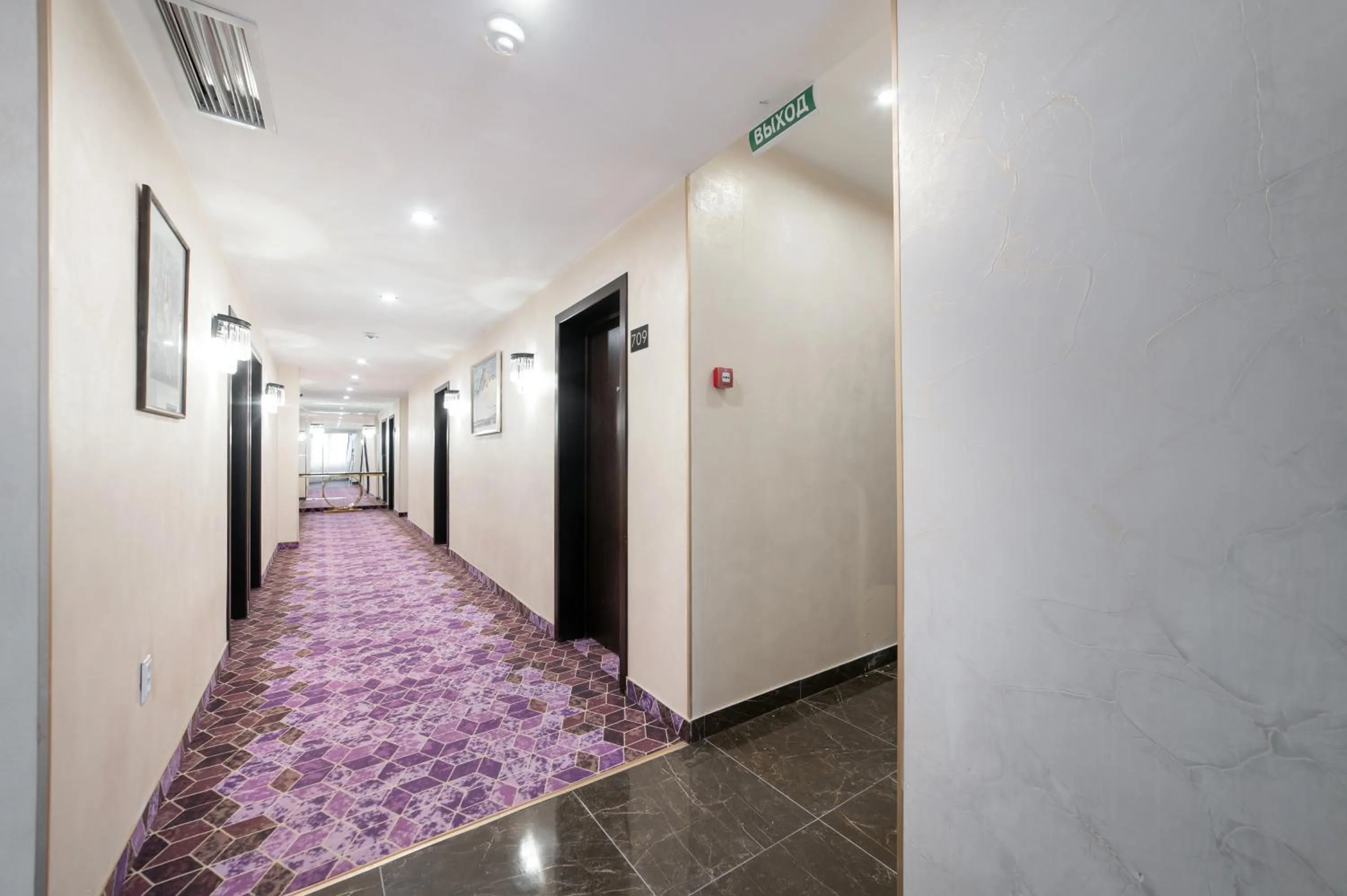 Floor plan in Orient Hotel Bishkek