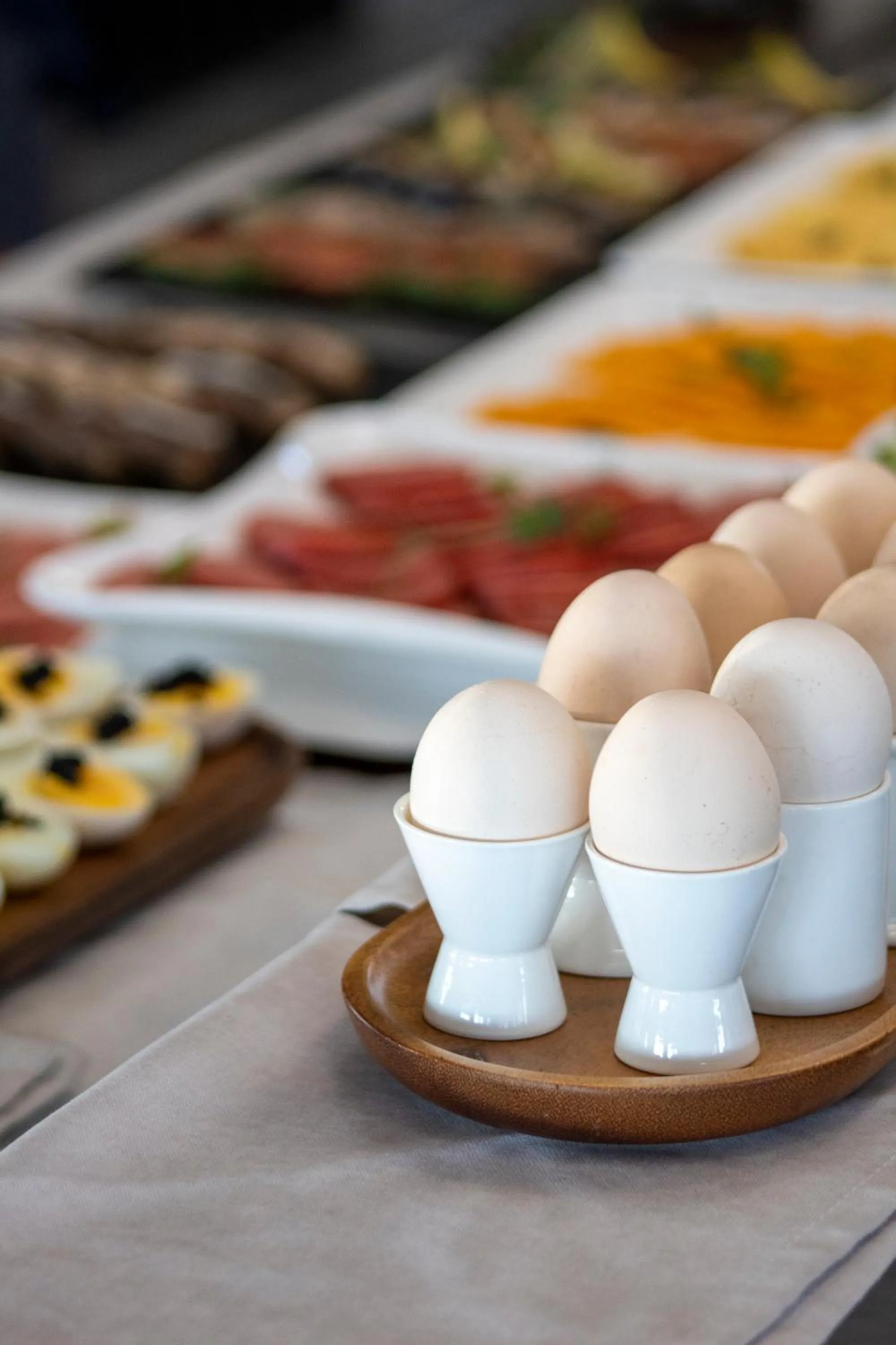 Buffet breakfast in Orient Hotel Bishkek