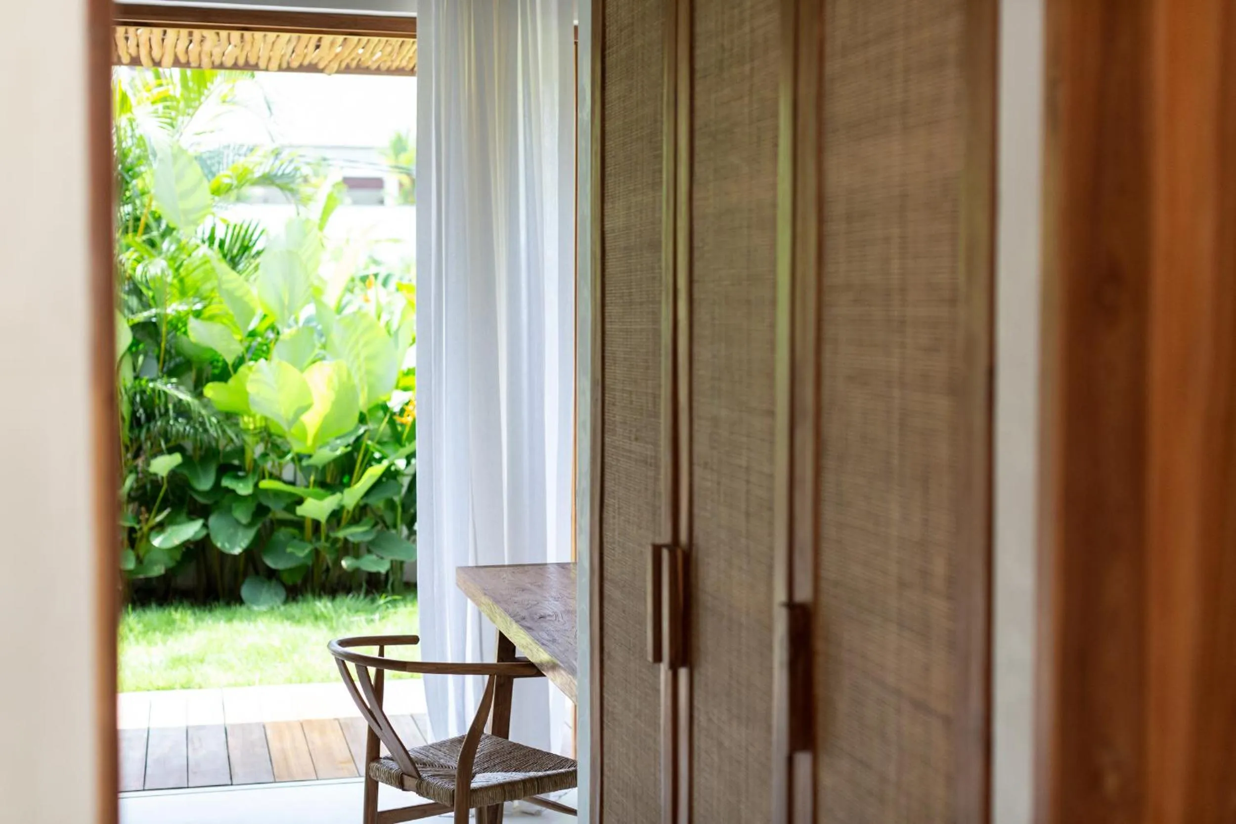 Bed in Las Lunas Villas Canggu