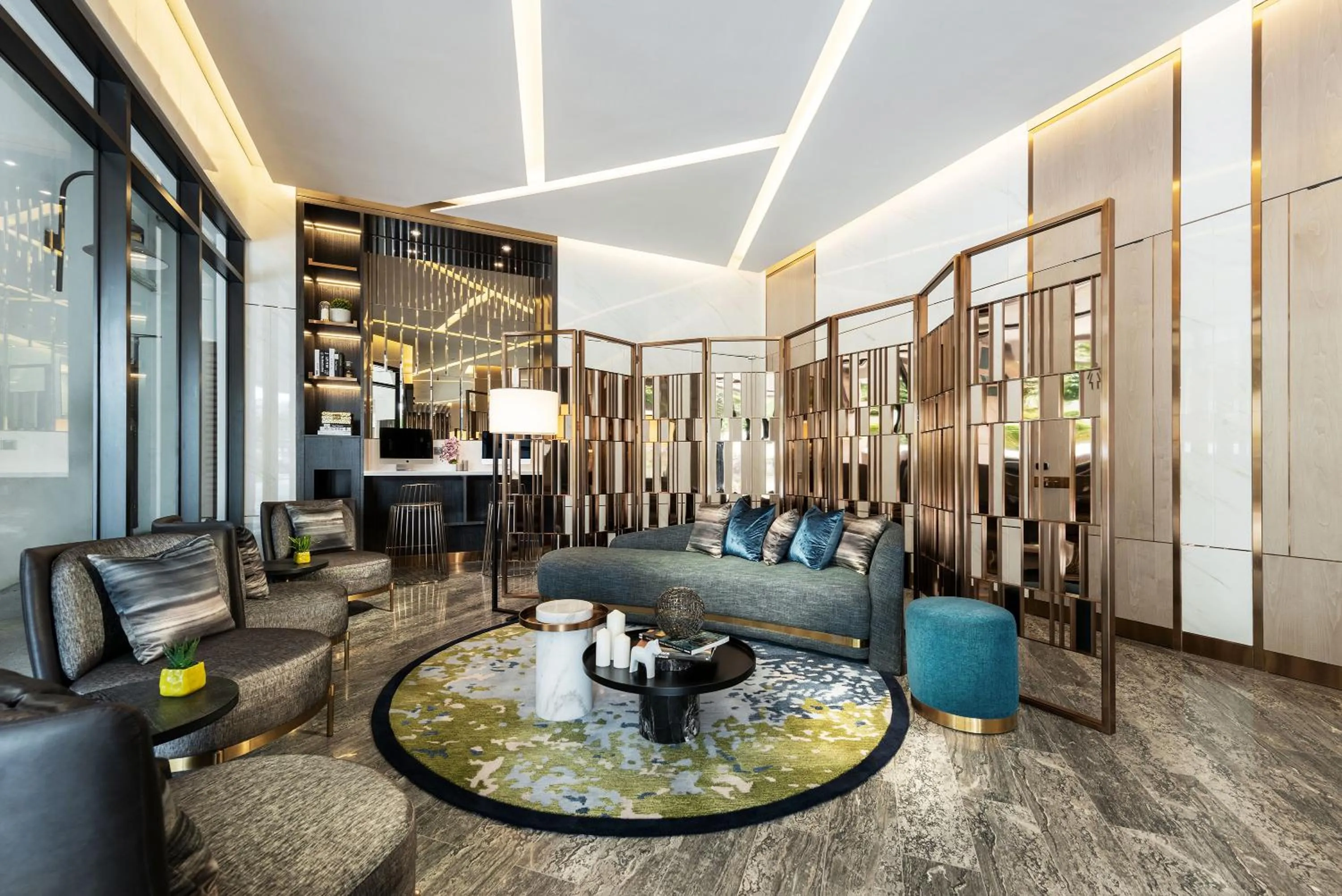 Lobby or reception in Orchard Grand Court