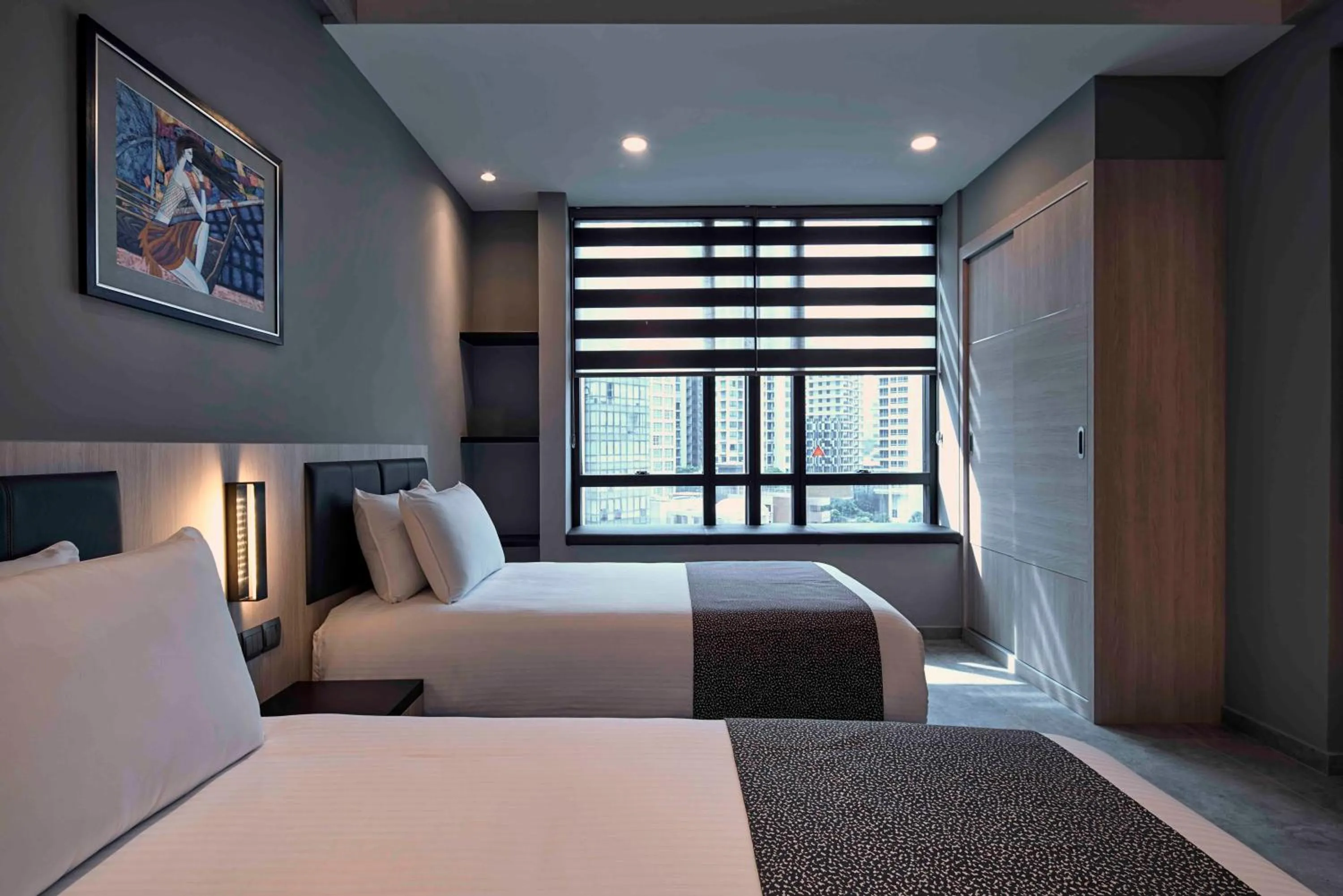 Bedroom, Bed in Orchard Grand Court