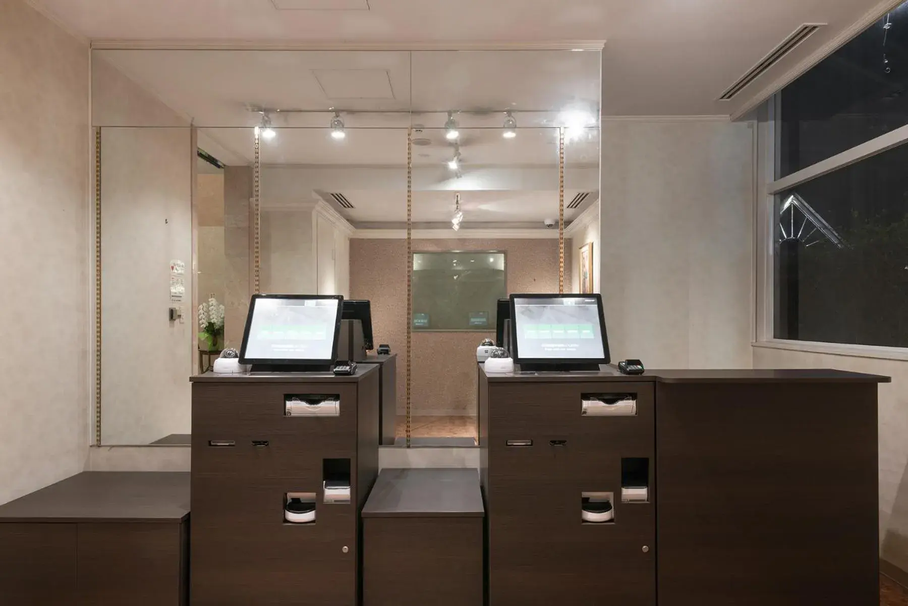 Lobby or reception in The OneFive Garden Kurashiki Lobby or reception in The OneFive Garden Kurashiki