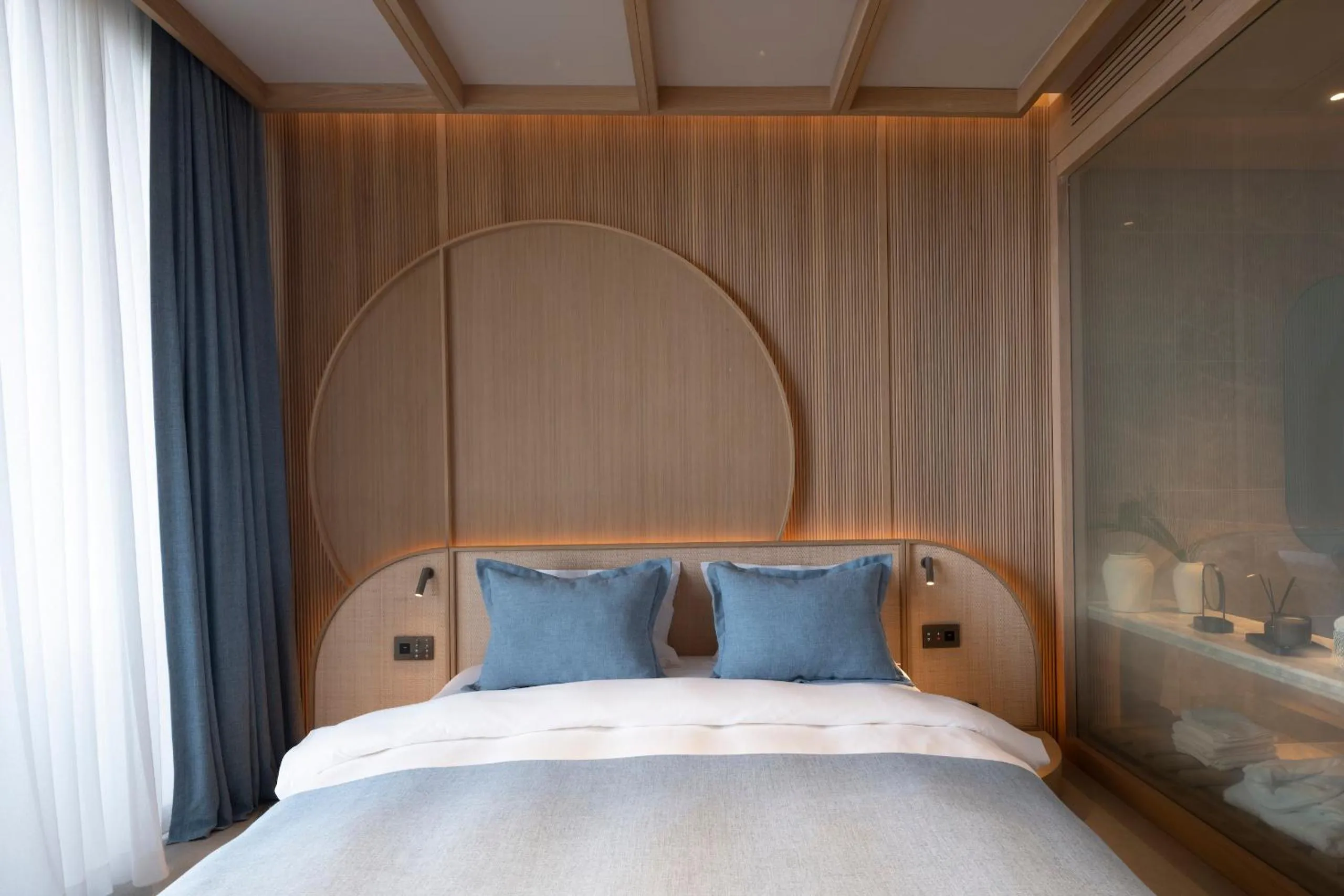 Bed in İnemare Hotel