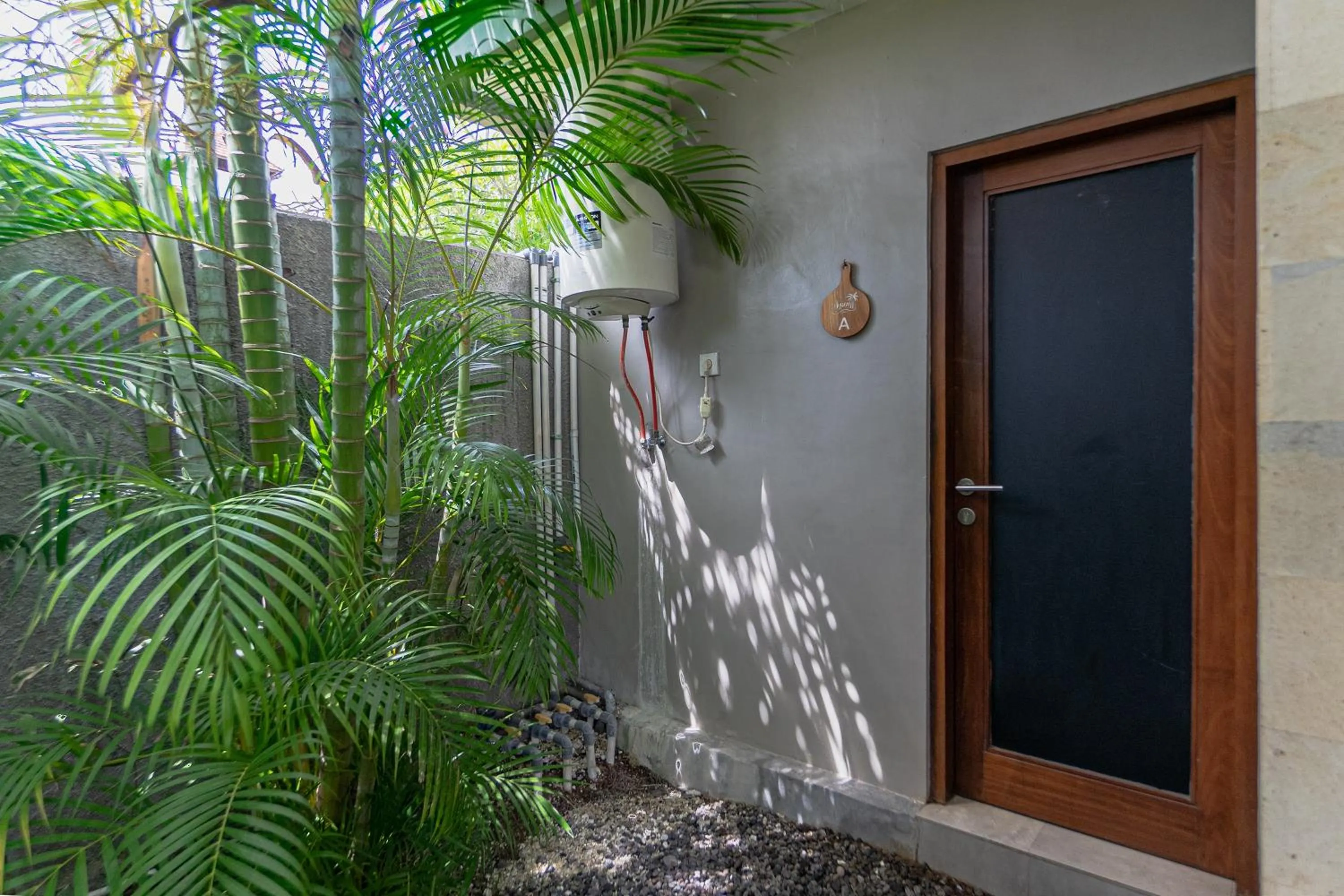 Garden view in Ayuna Suites Canggu