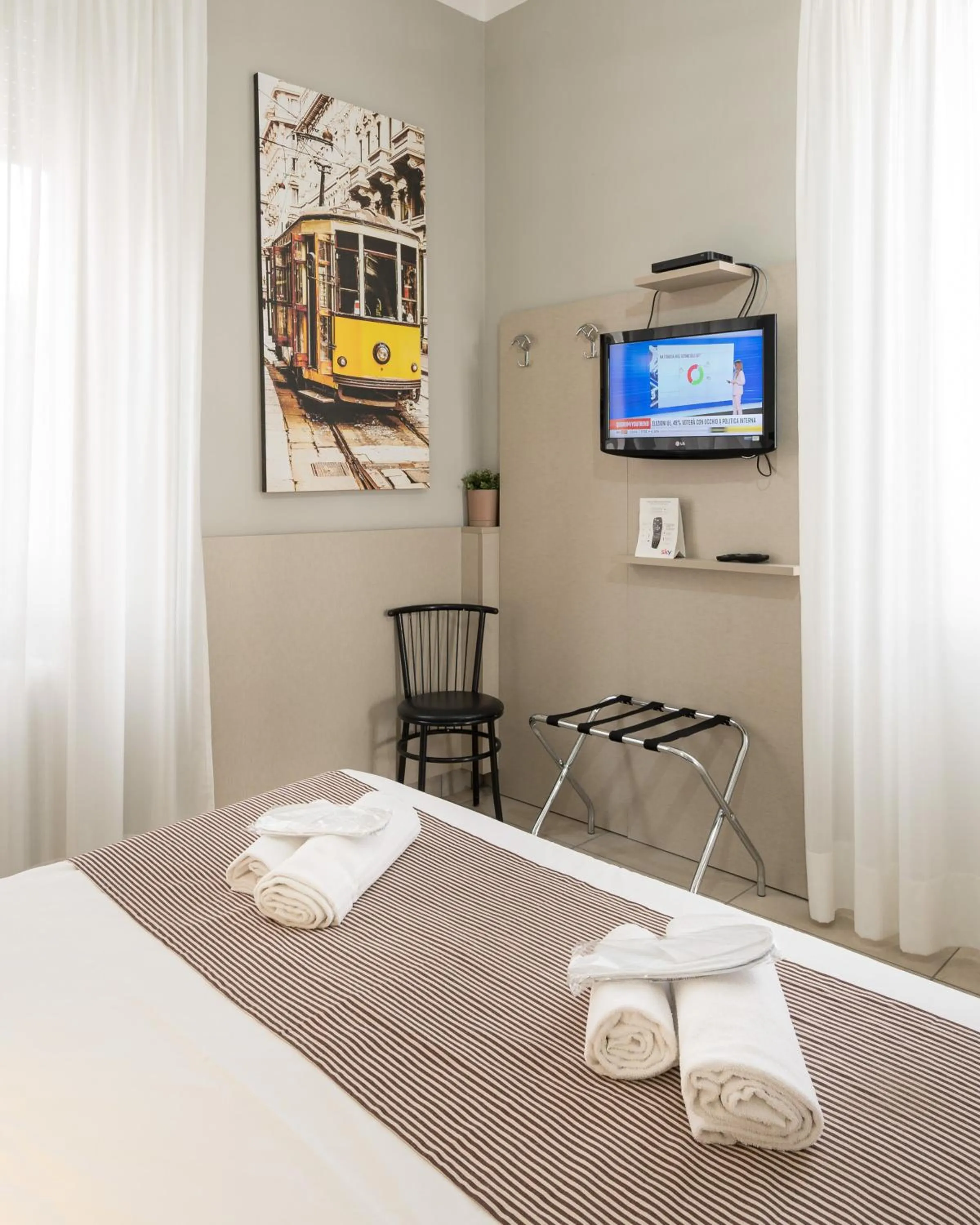 Bed in Hotel Bogart Milano