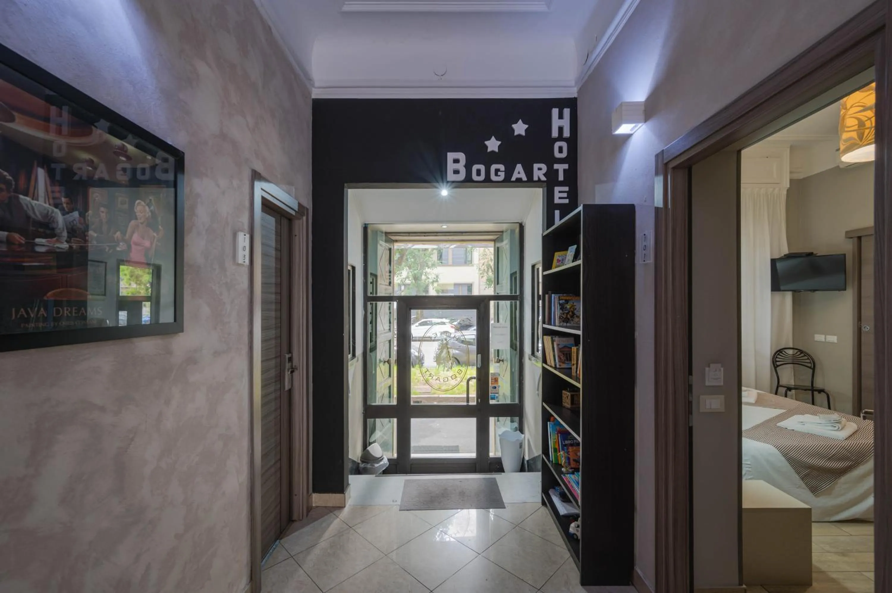 Bed in Hotel Bogart Milano