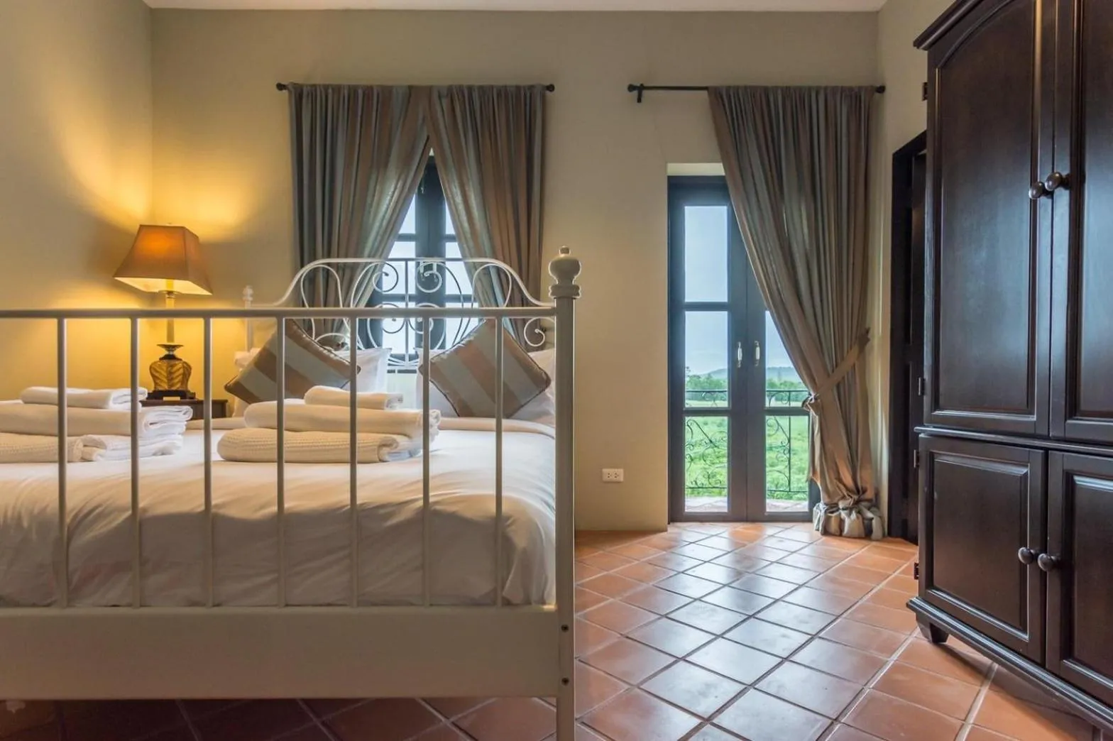 Bed in Villa Malinee Khao Yai 6 Bedrooms Italian Private Villa