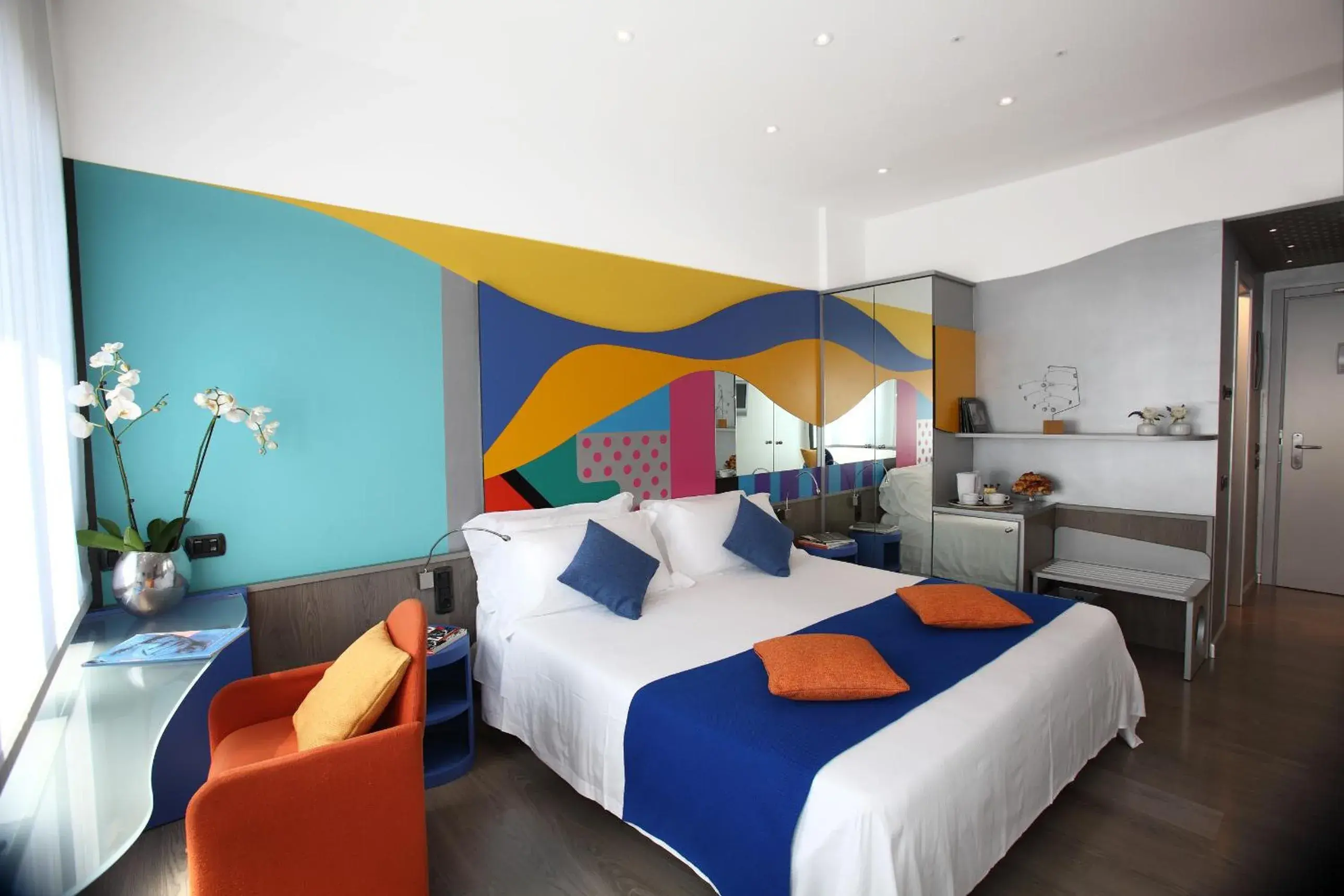 Photo of the whole room, Bed in Hotel Mediolanum Photo of the whole room, Bed in Hotel Mediolanum