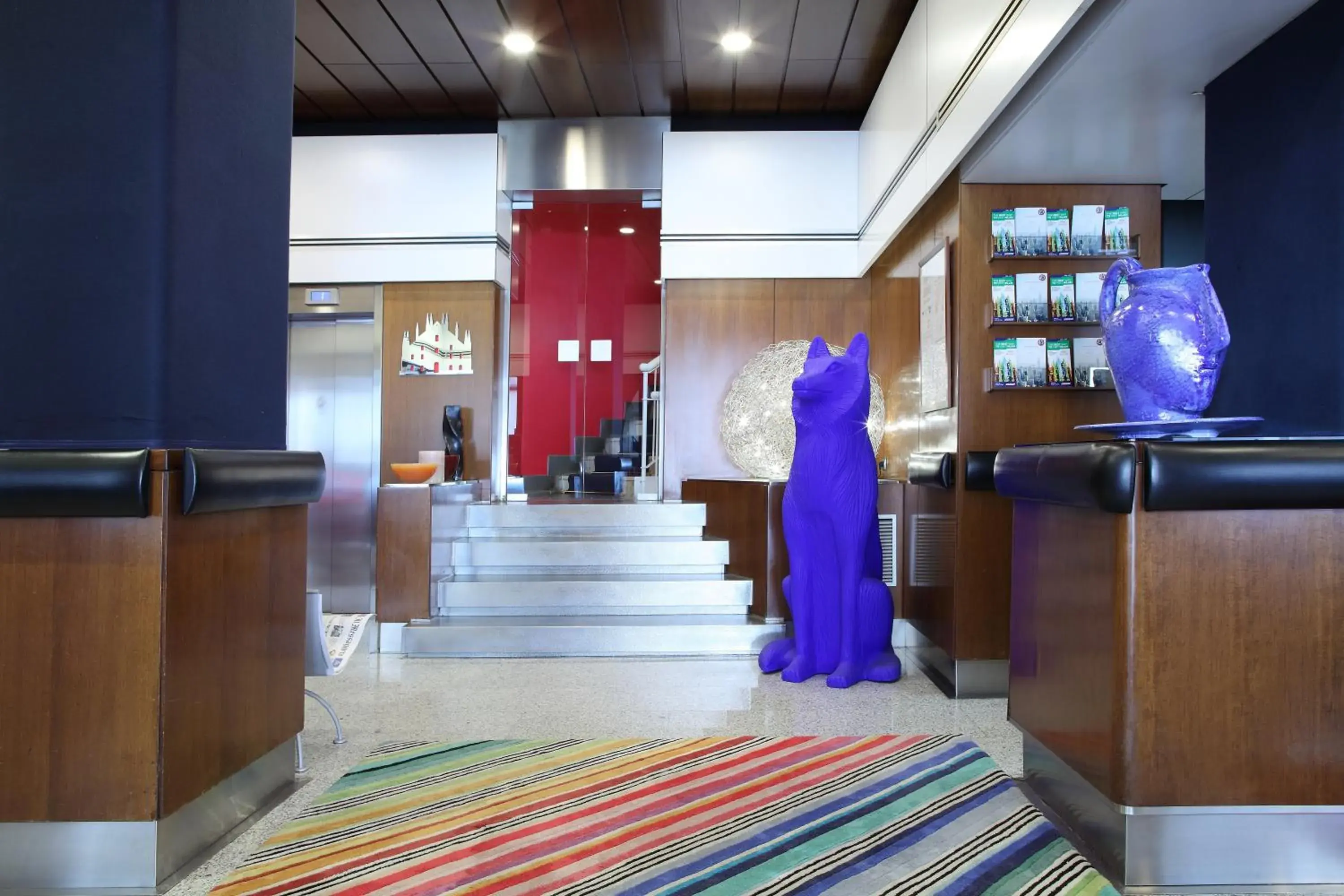 Lobby or reception in Hotel Mediolanum Lobby or reception in Hotel Mediolanum