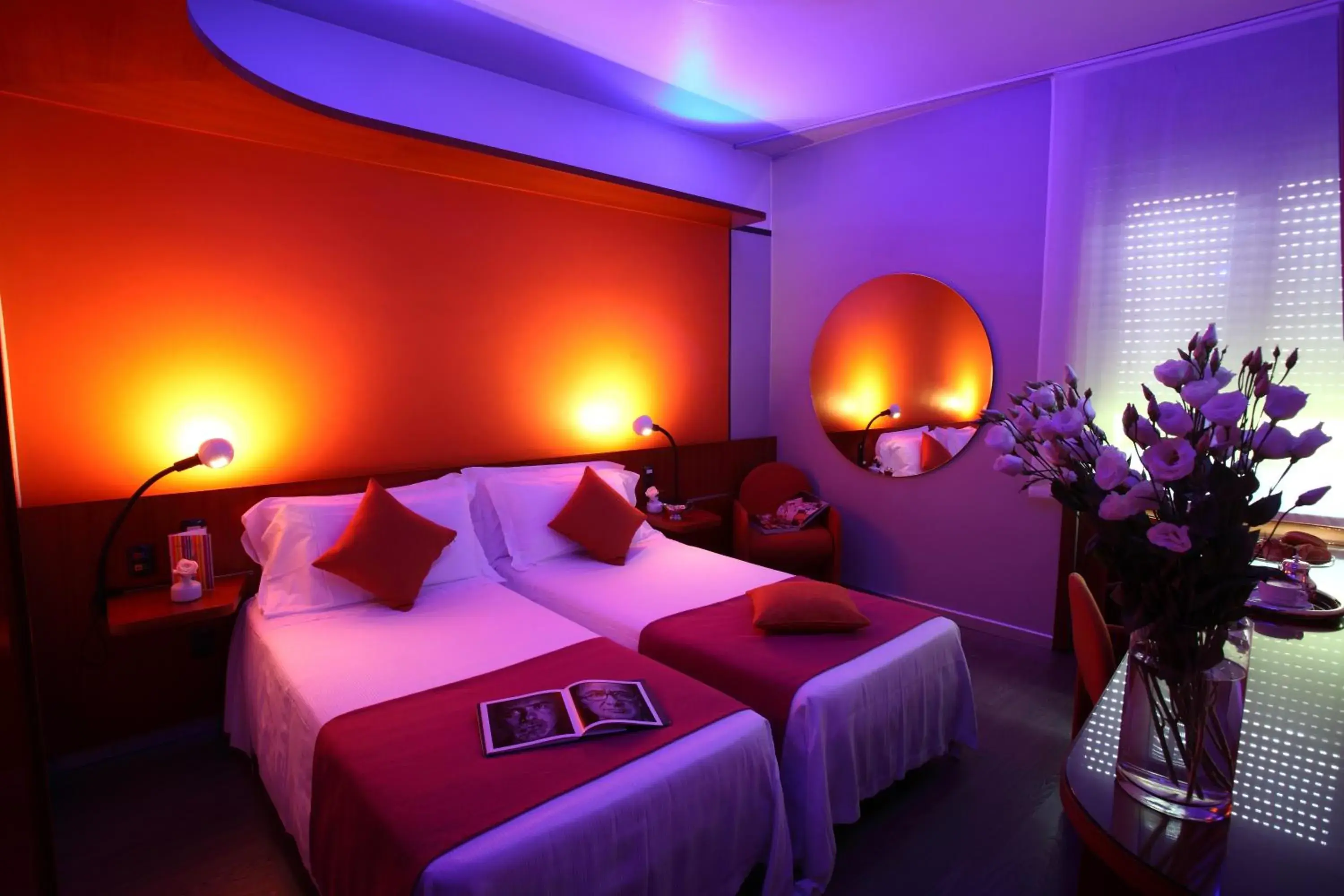 Bed in Hotel Mediolanum Bed in Hotel Mediolanum