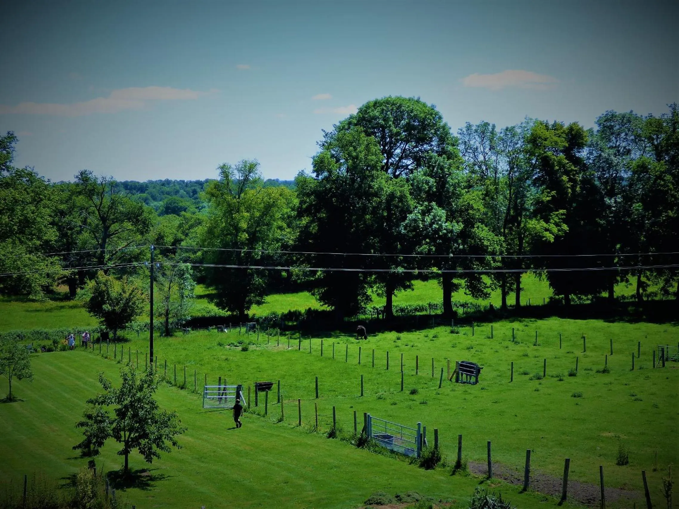Natural landscape in L'Ancien Presbytère Chambres D'hote ou Gite