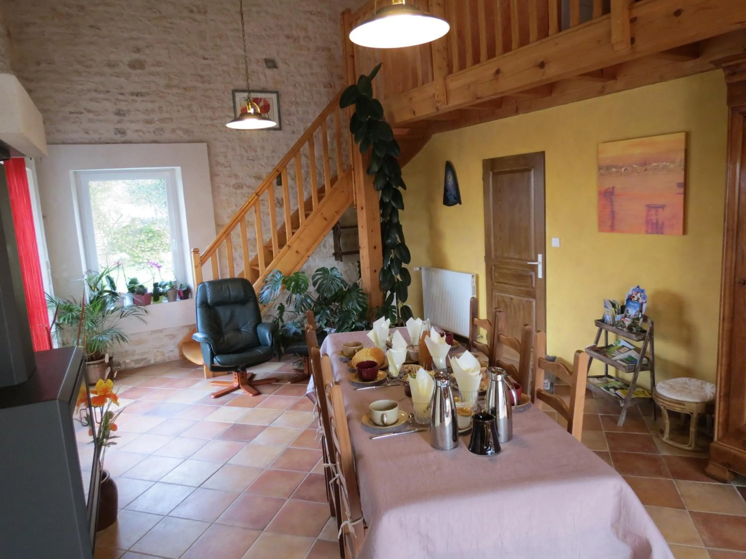 Dining area in L'Aubinoise