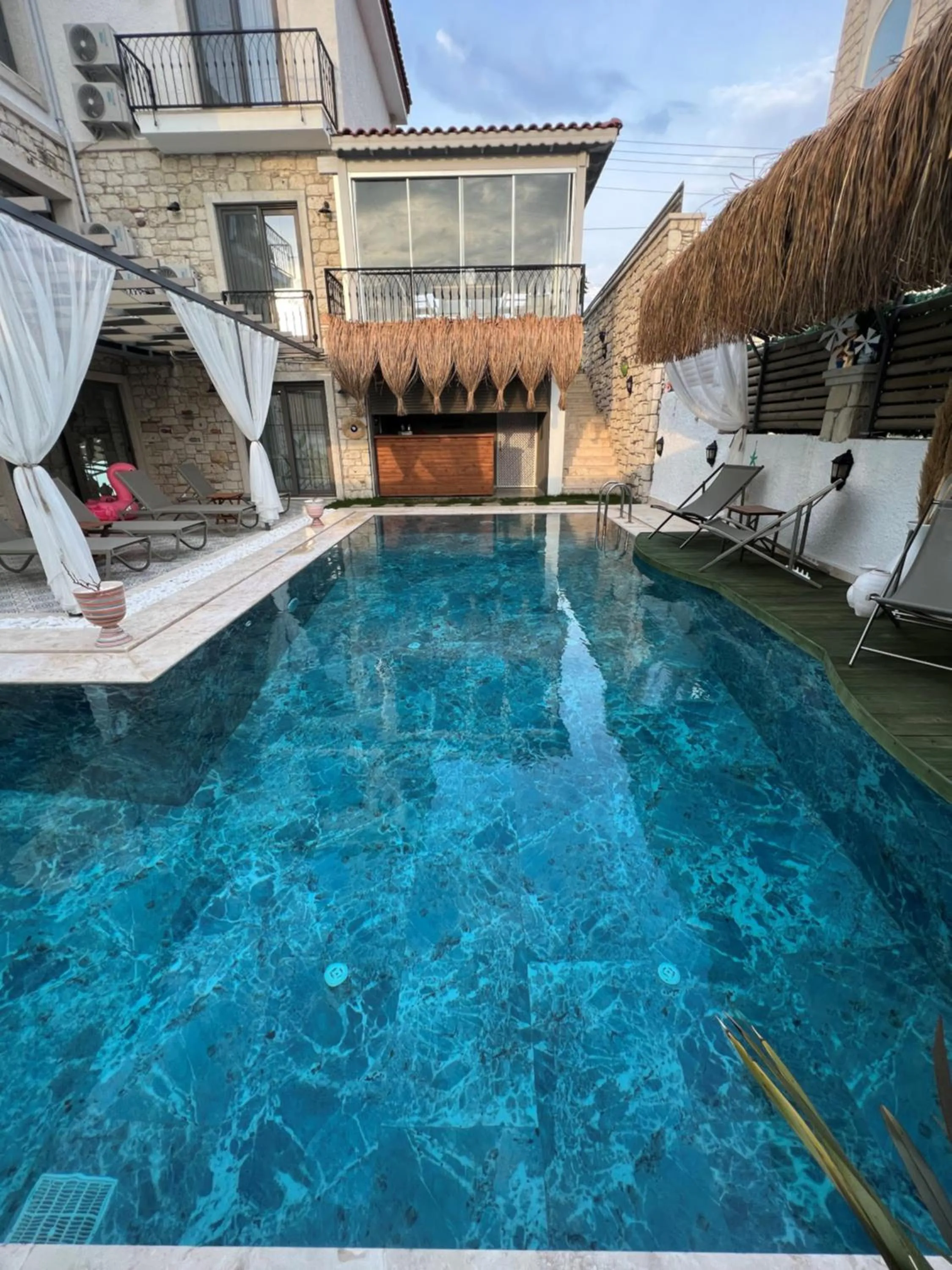 Pool view in My Angels Alaçatı