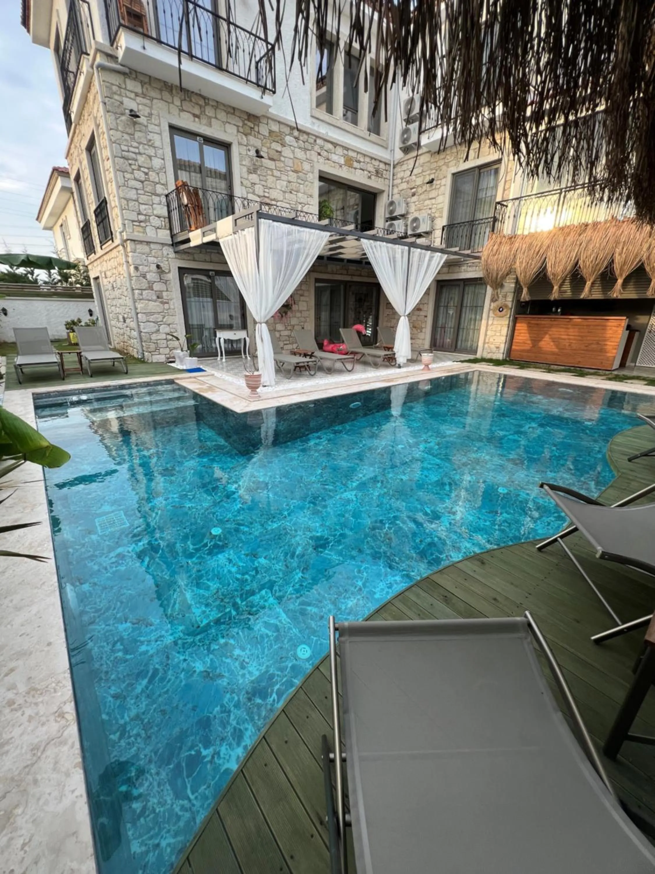 Pool view in My Angels Alaçatı