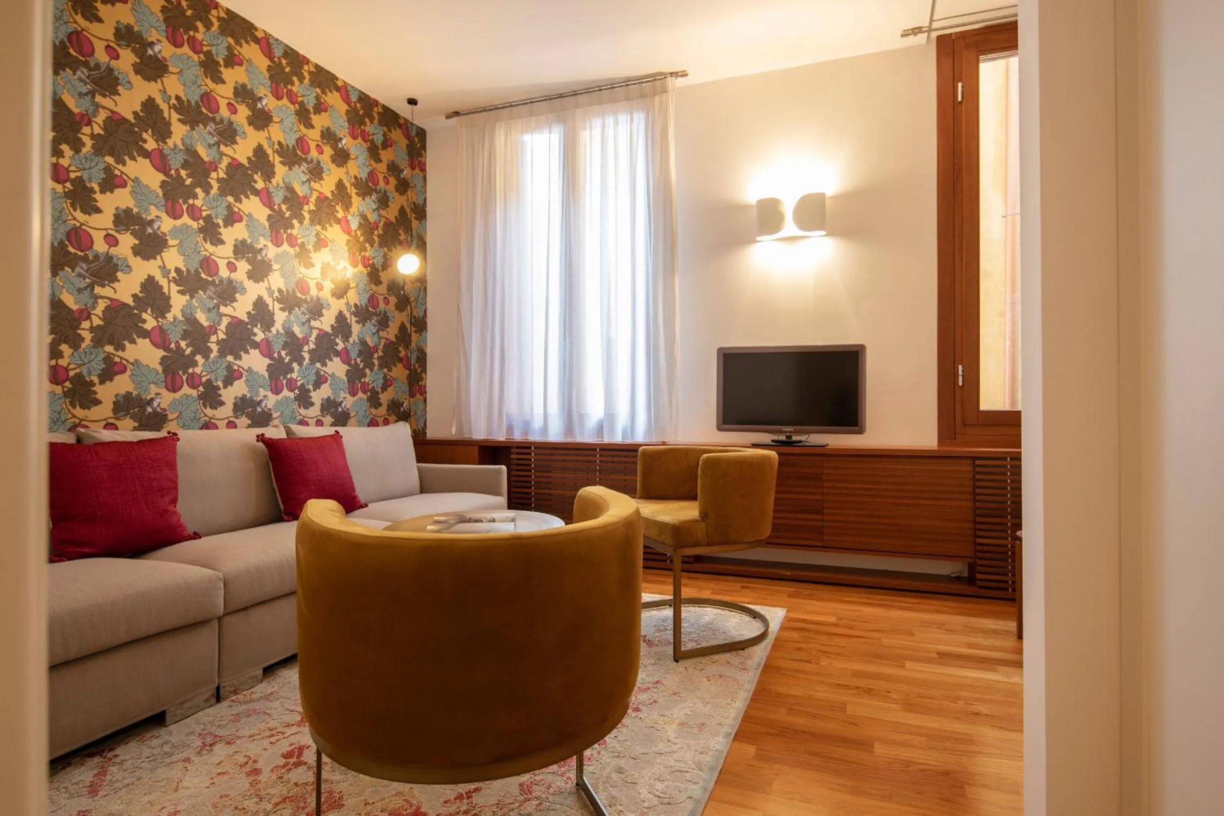 Communal lounge/ TV room in Ca' della Scimmia - Rialto - Venice