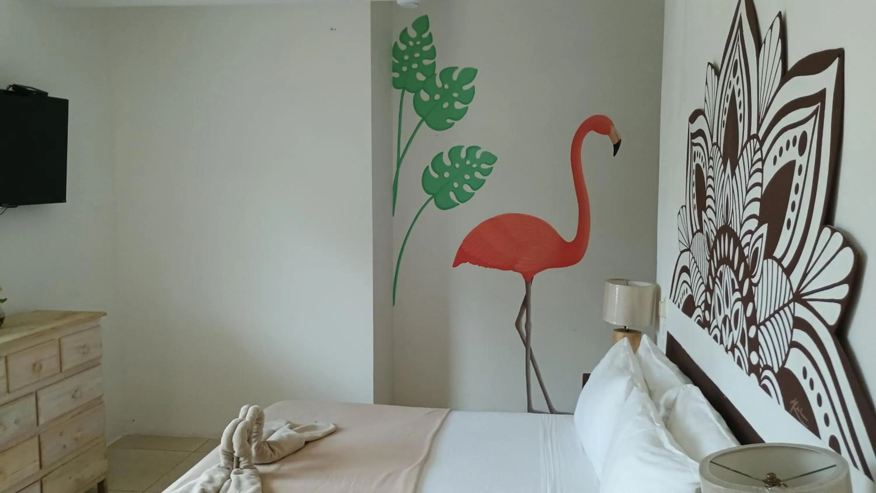 Bed in Casa KOPAL Tulum