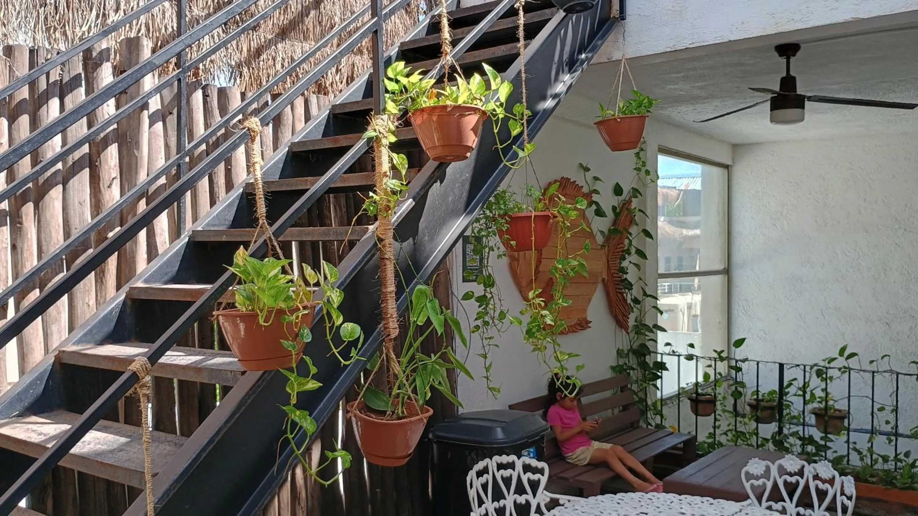 Living room in Casa KOPAL Tulum