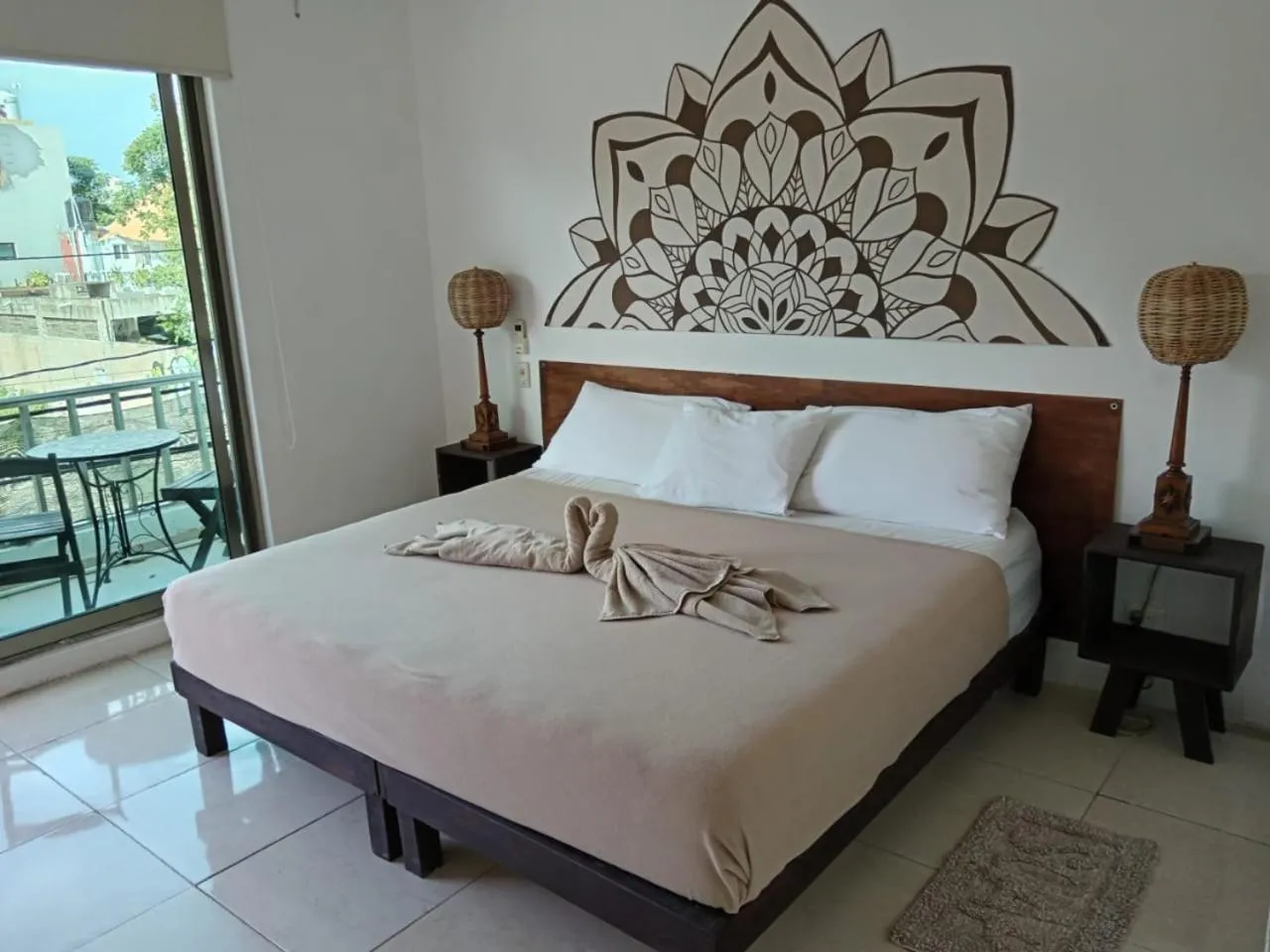 Bed in Casa KOPAL Tulum