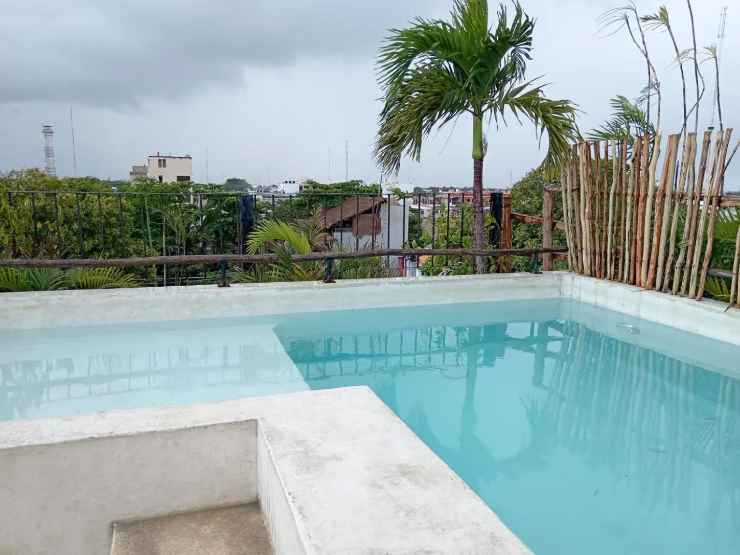 Swimming pool in Casa KOPAL Tulum