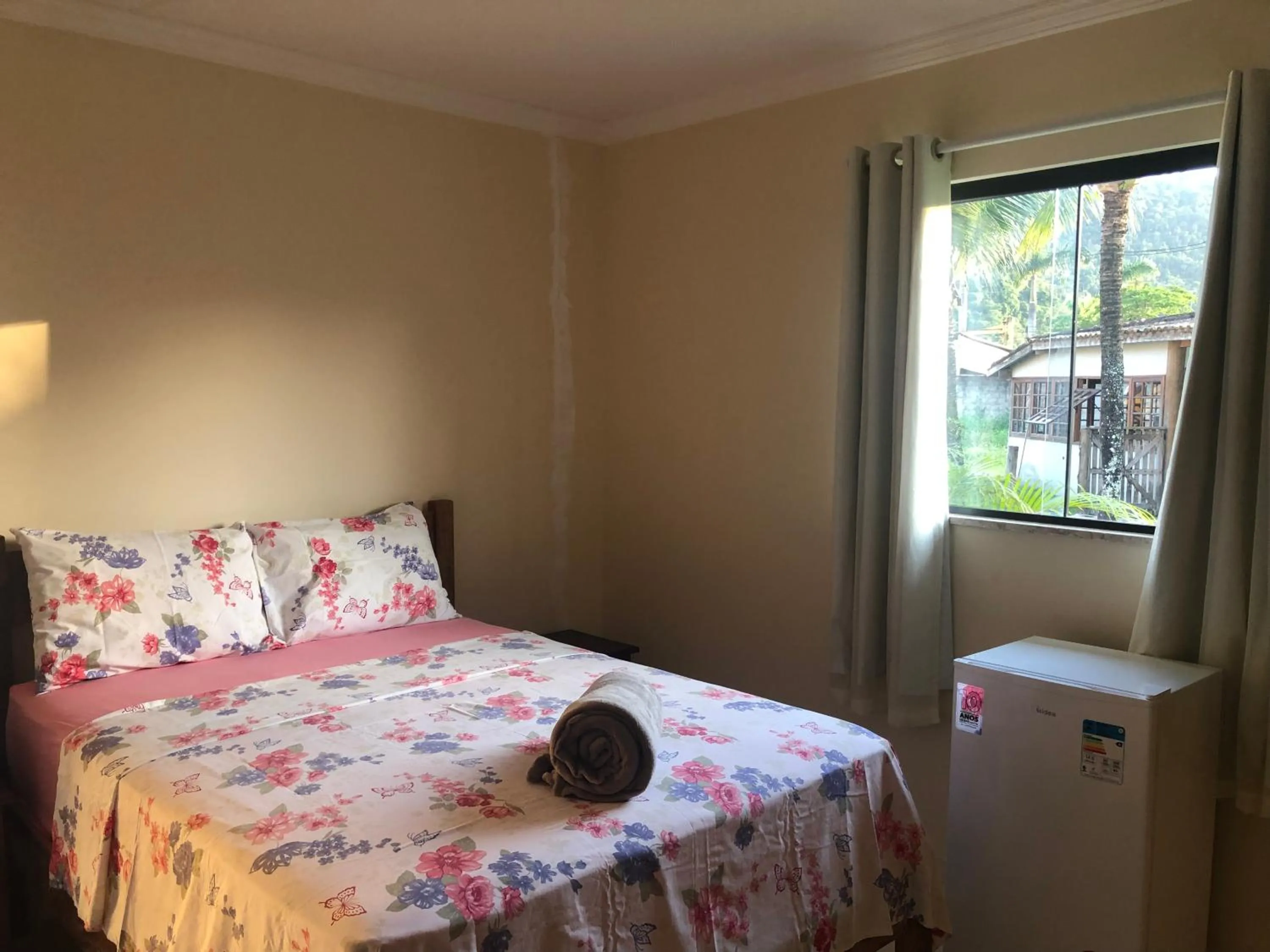 Bed in Pousada da Chica