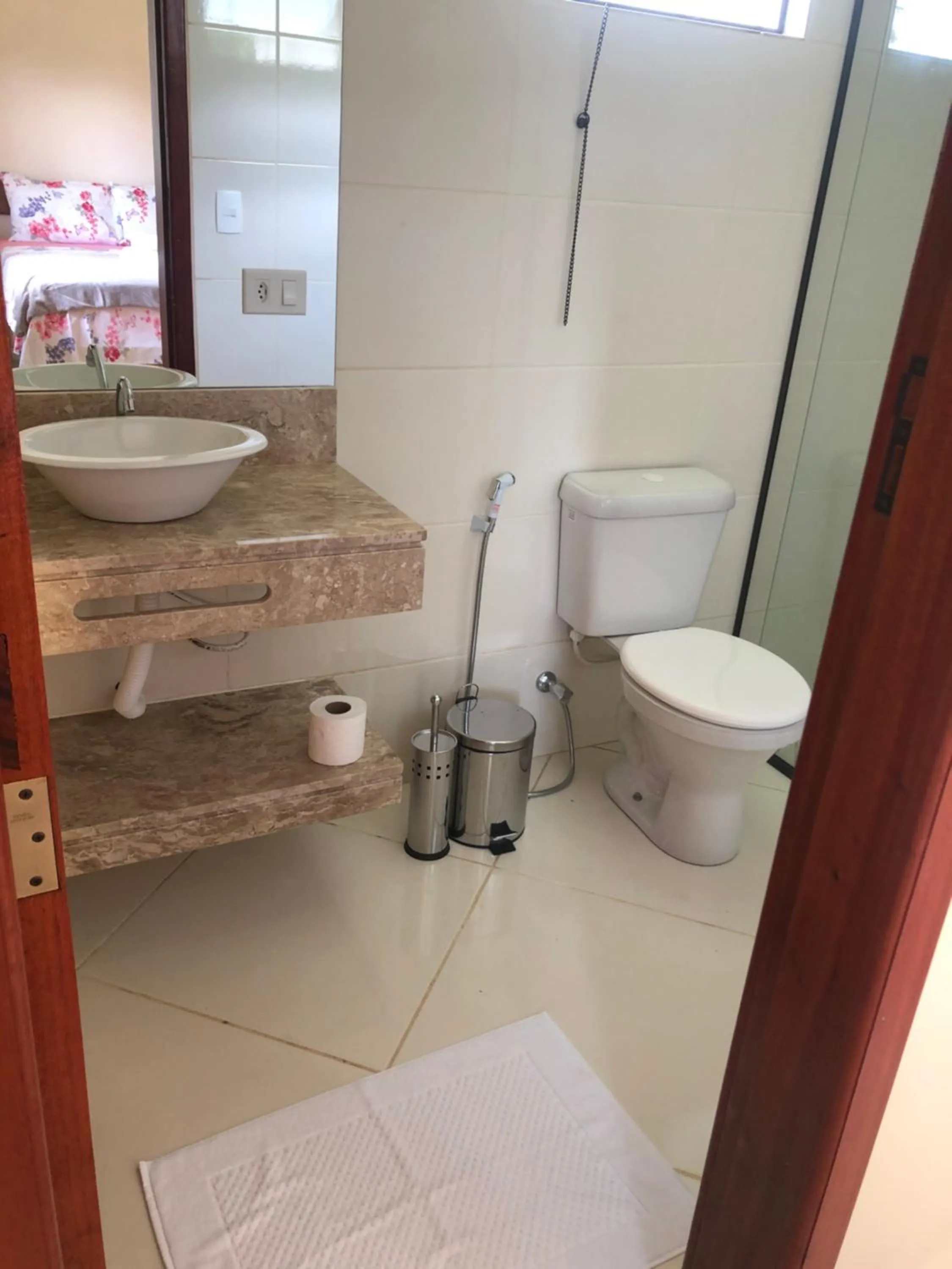 Shower in Pousada da Chica