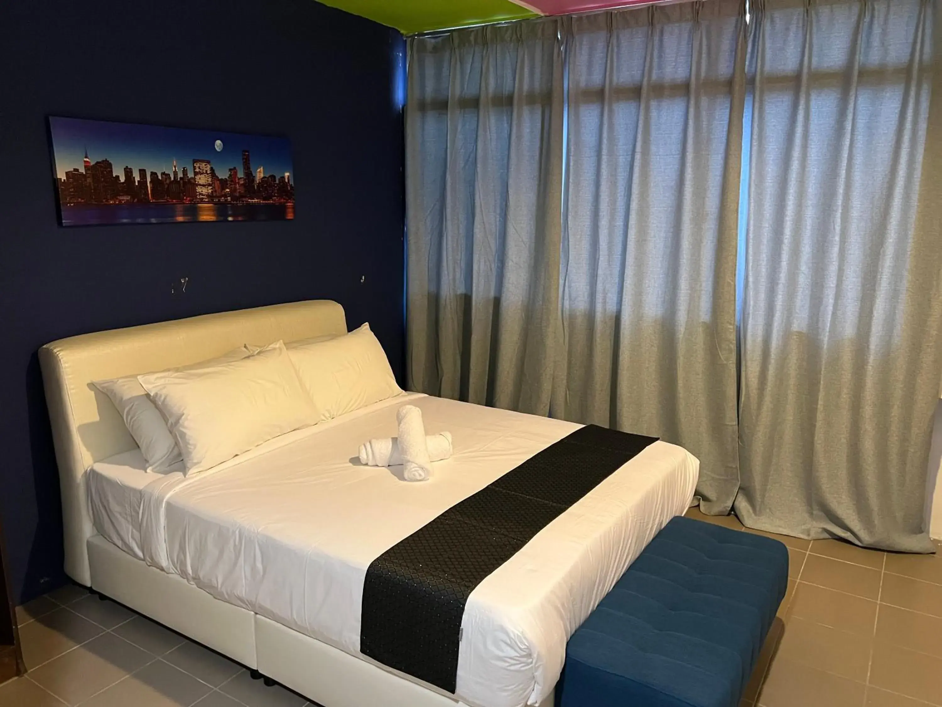 Bed in Cassia Inn Kuching Bed in Cassia Inn Kuching