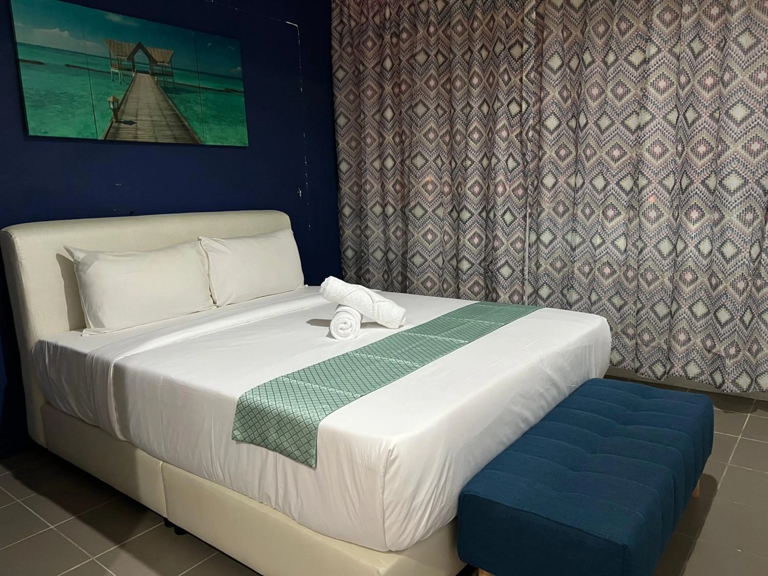 Bed in Cassia Inn Kuching