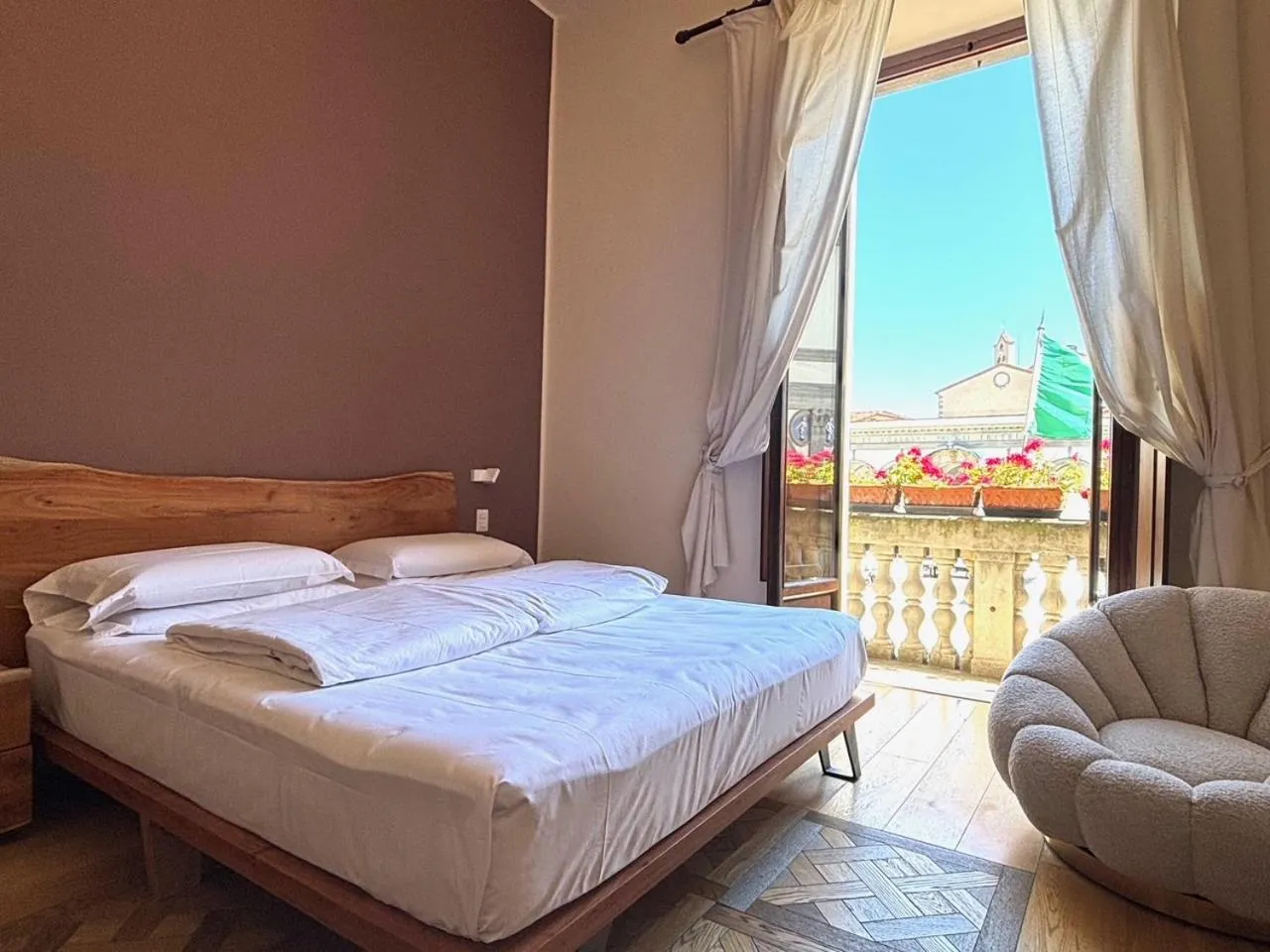 Bed in Hotel Le Due Fontane