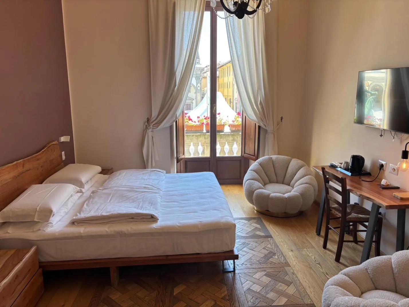 Bed in Hotel Le Due Fontane