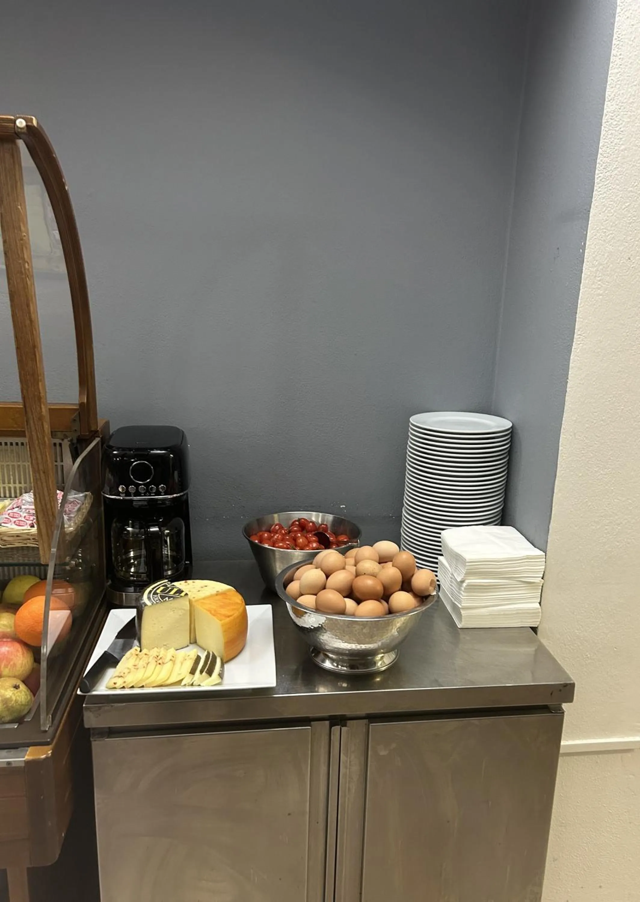 Food and drinks in Hotel Le Due Fontane