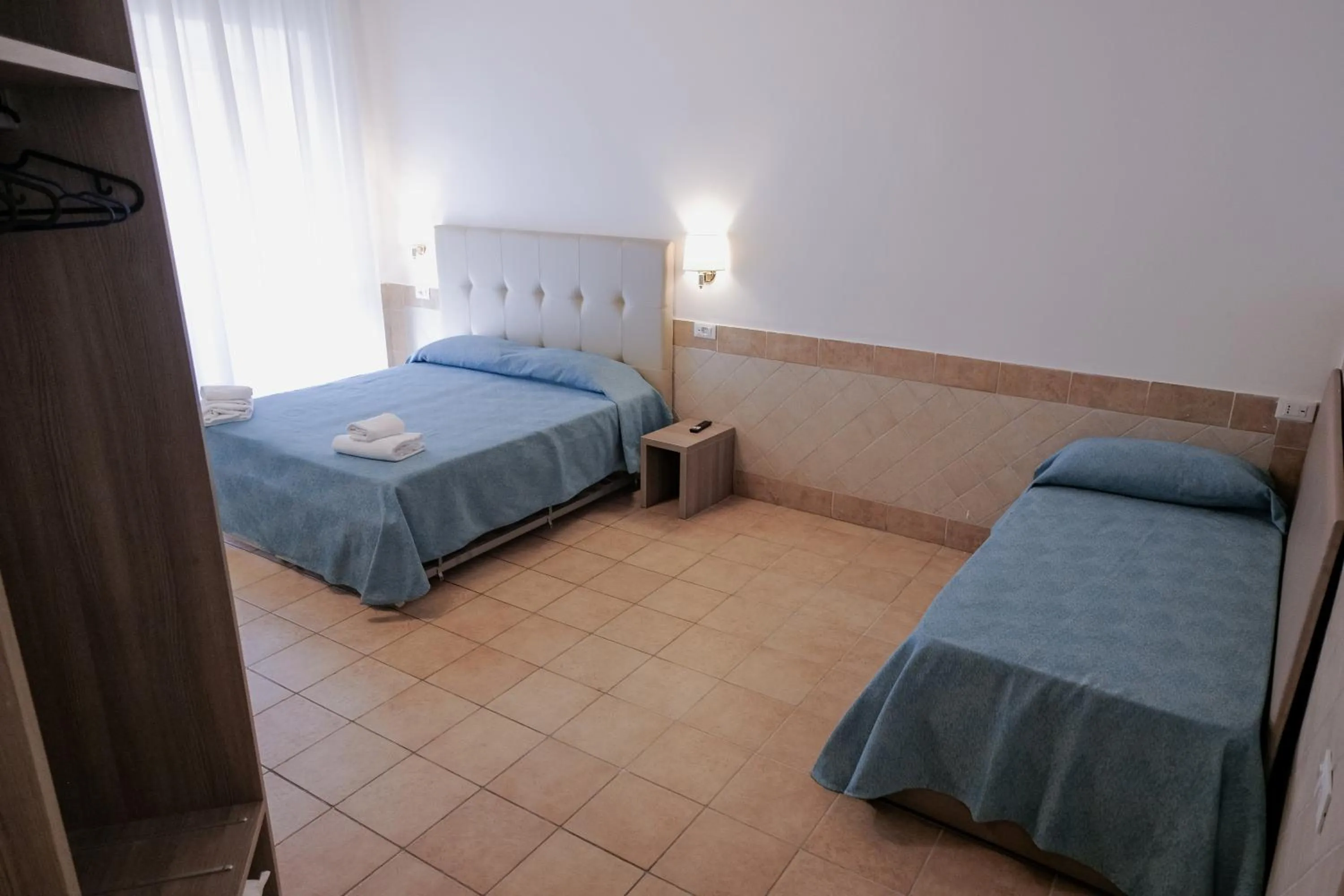 Bed in Hotel Alex Square