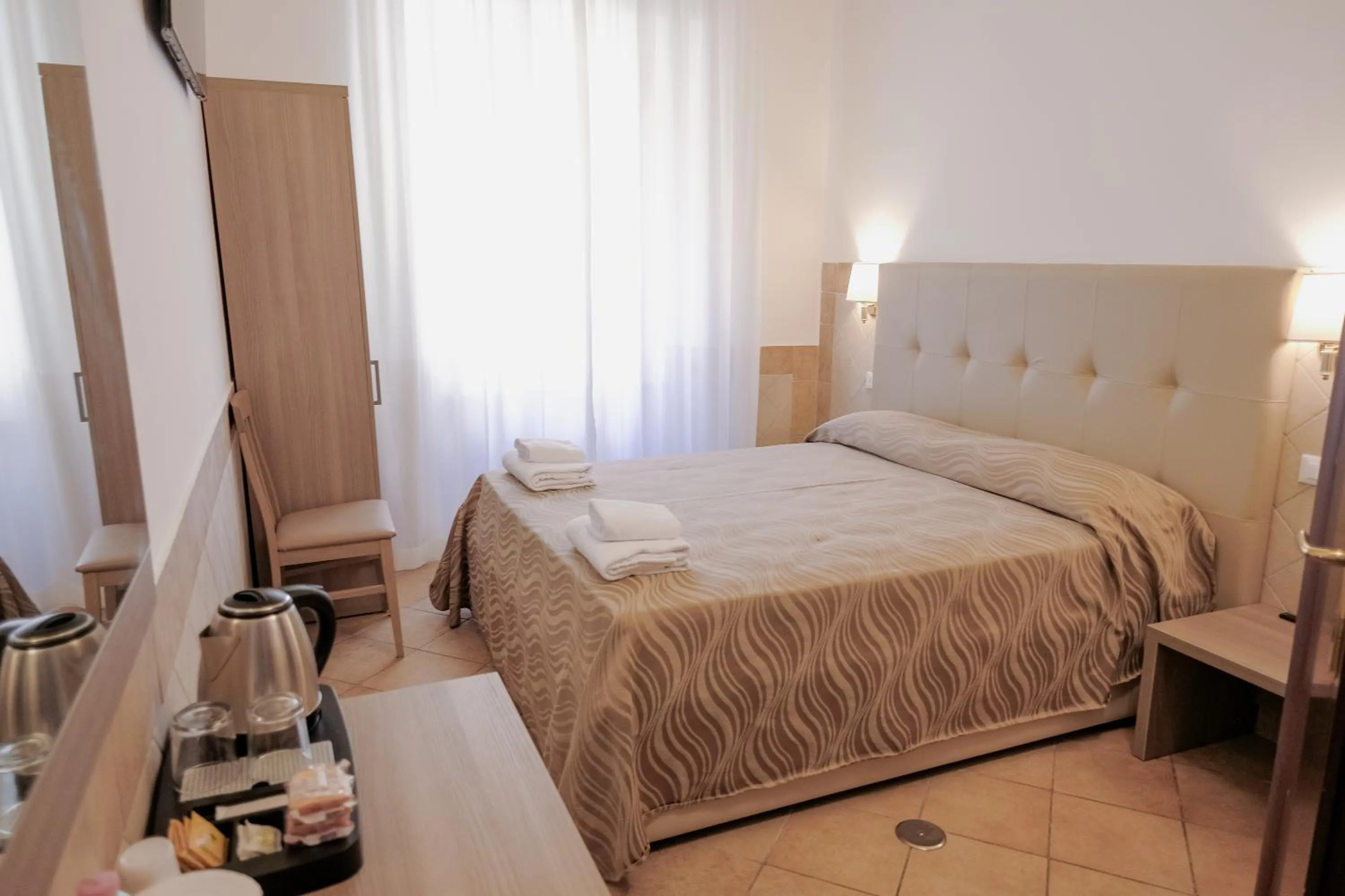 Bed in Hotel Alex Square