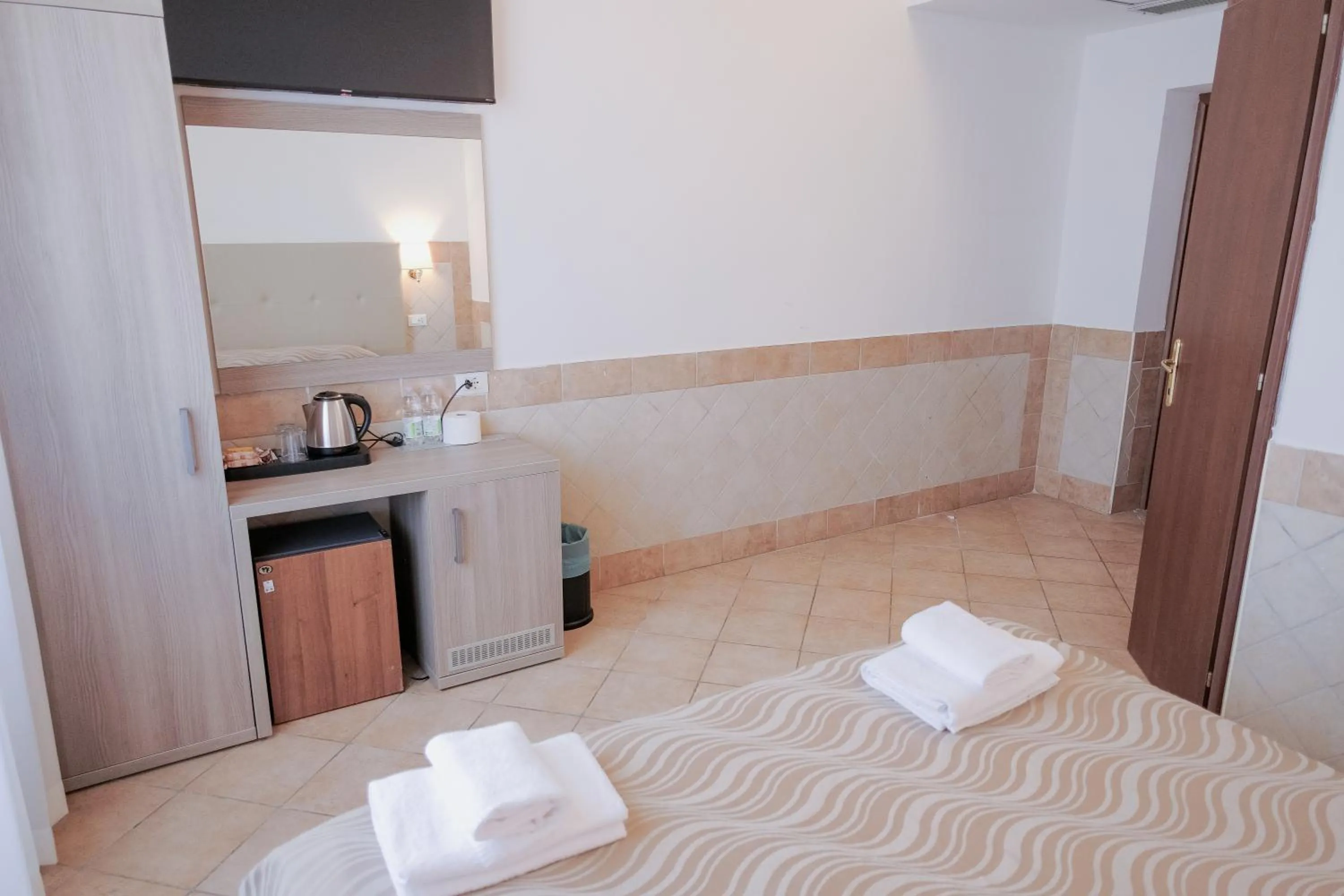 Bed in Hotel Alex Square