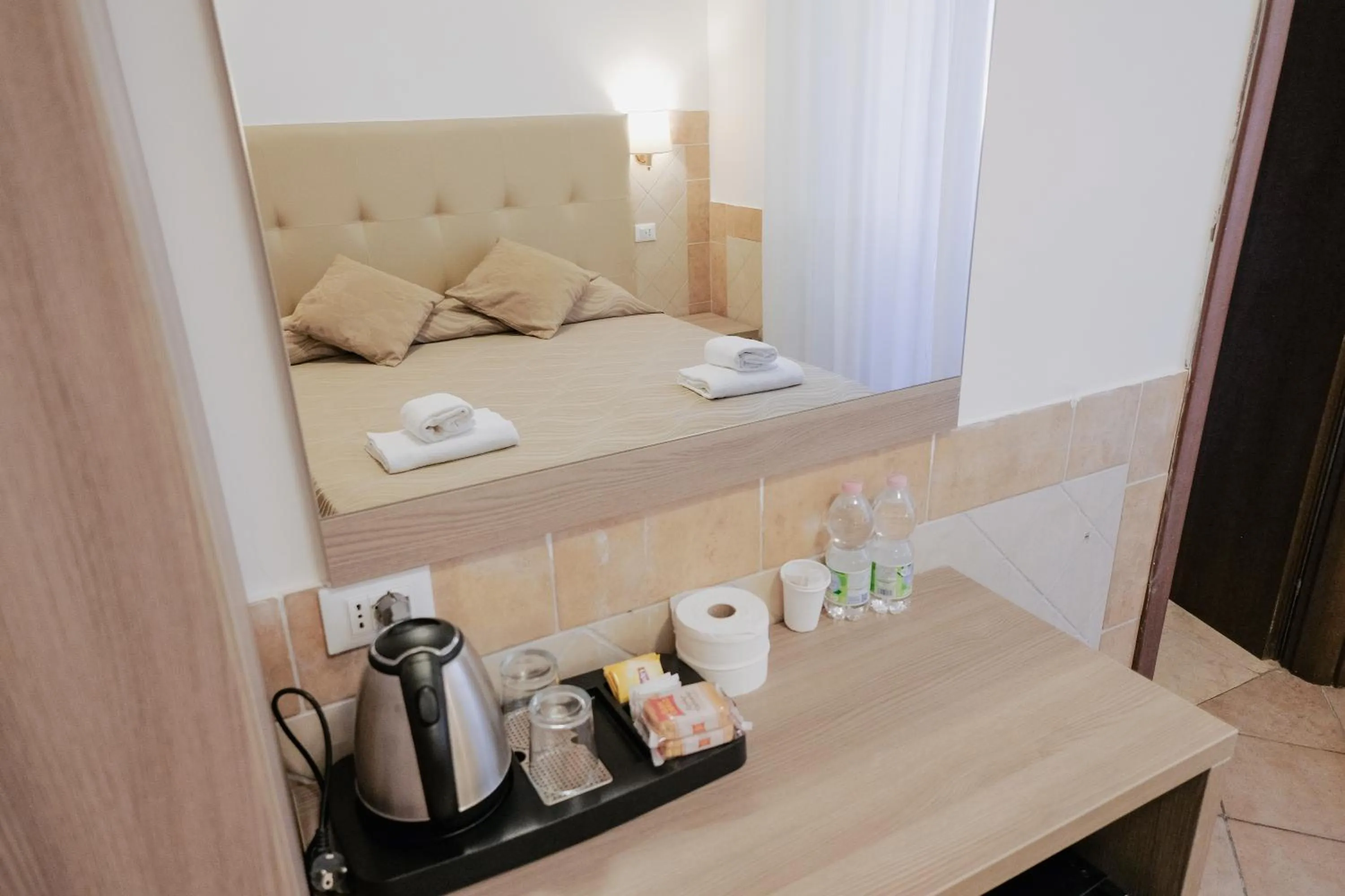 Bed in Hotel Alex Square