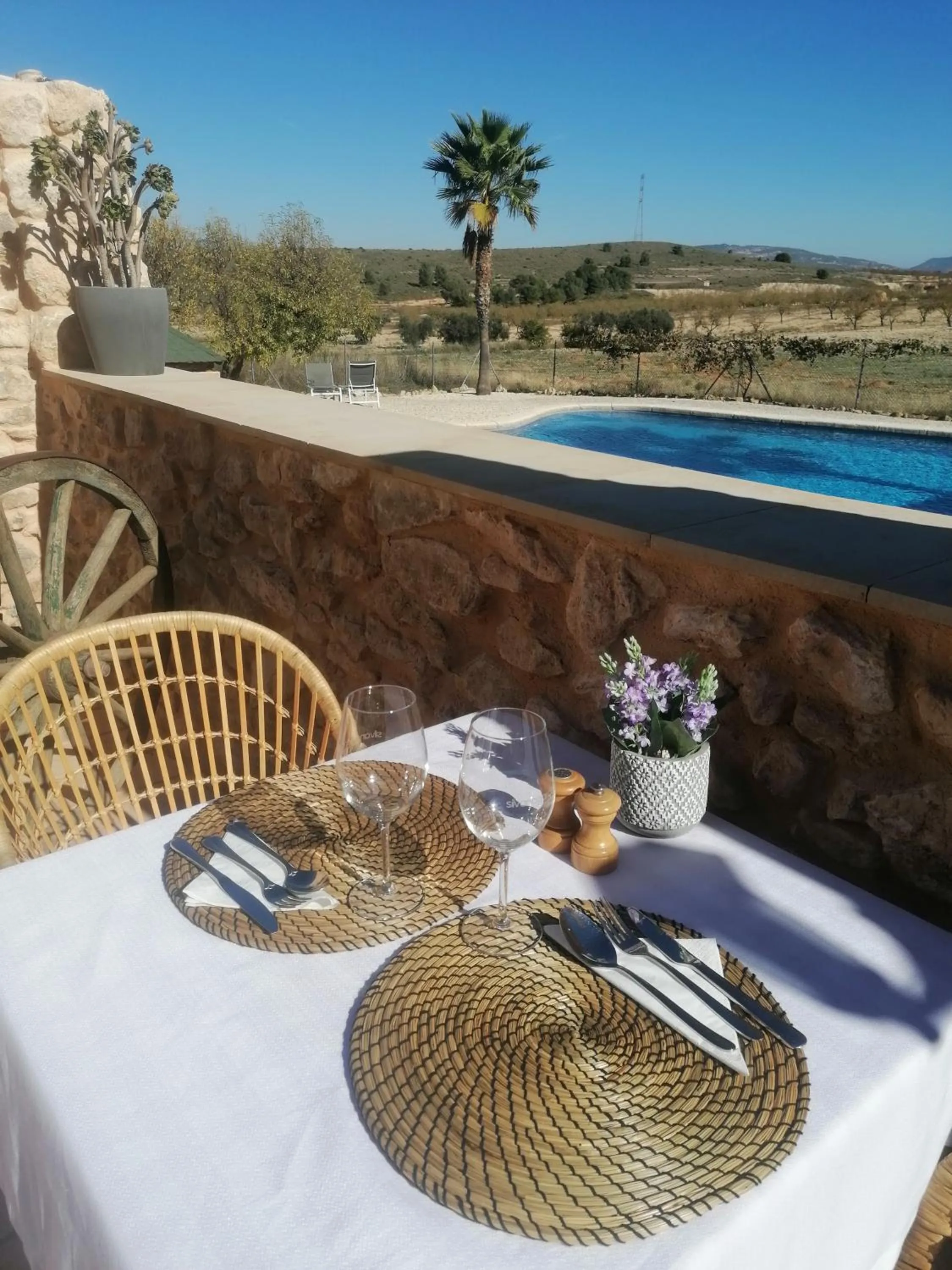 Natural landscape in Finca Guillermo Murcia