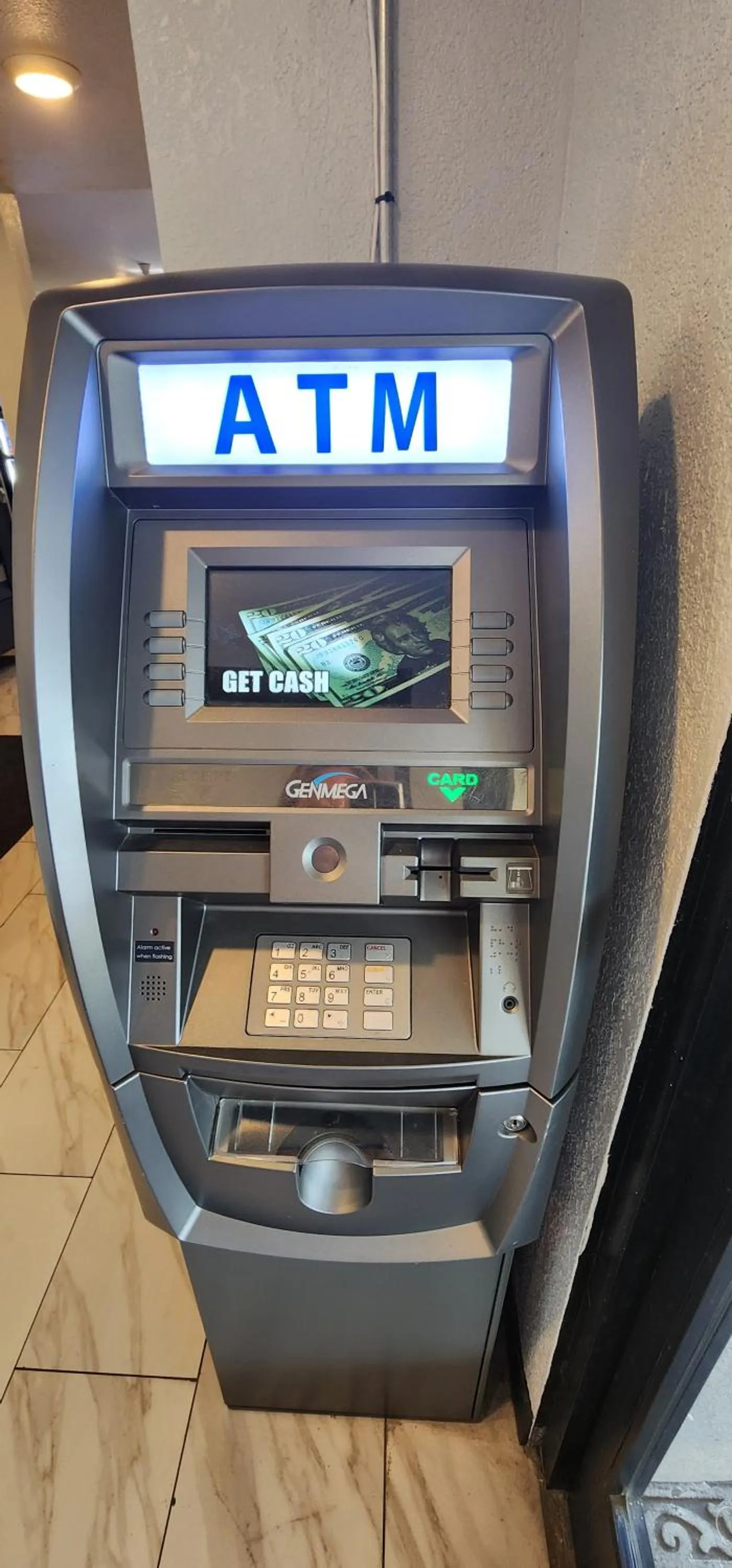 ATM in Motel 6 Sacramento CA Natomas