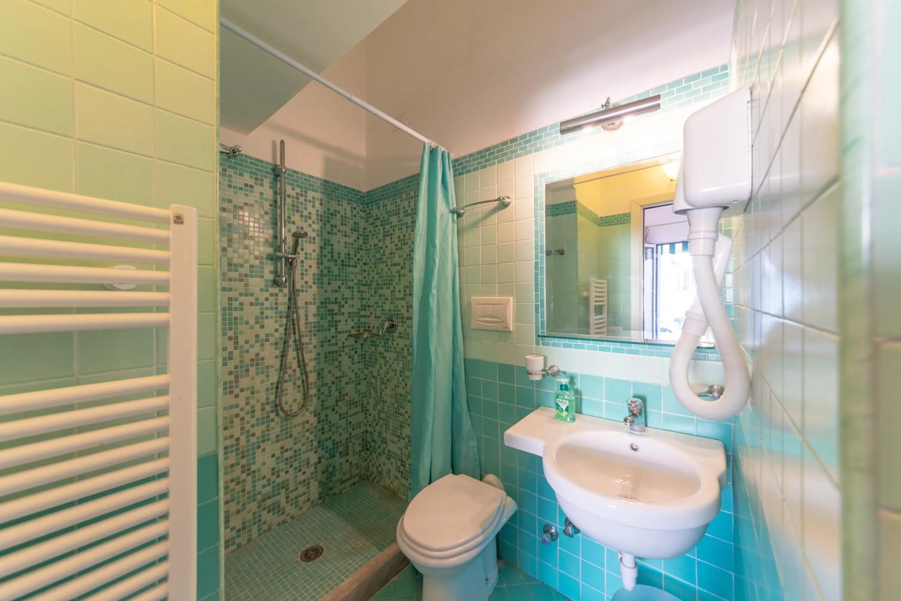 Shower in Hotel Europa