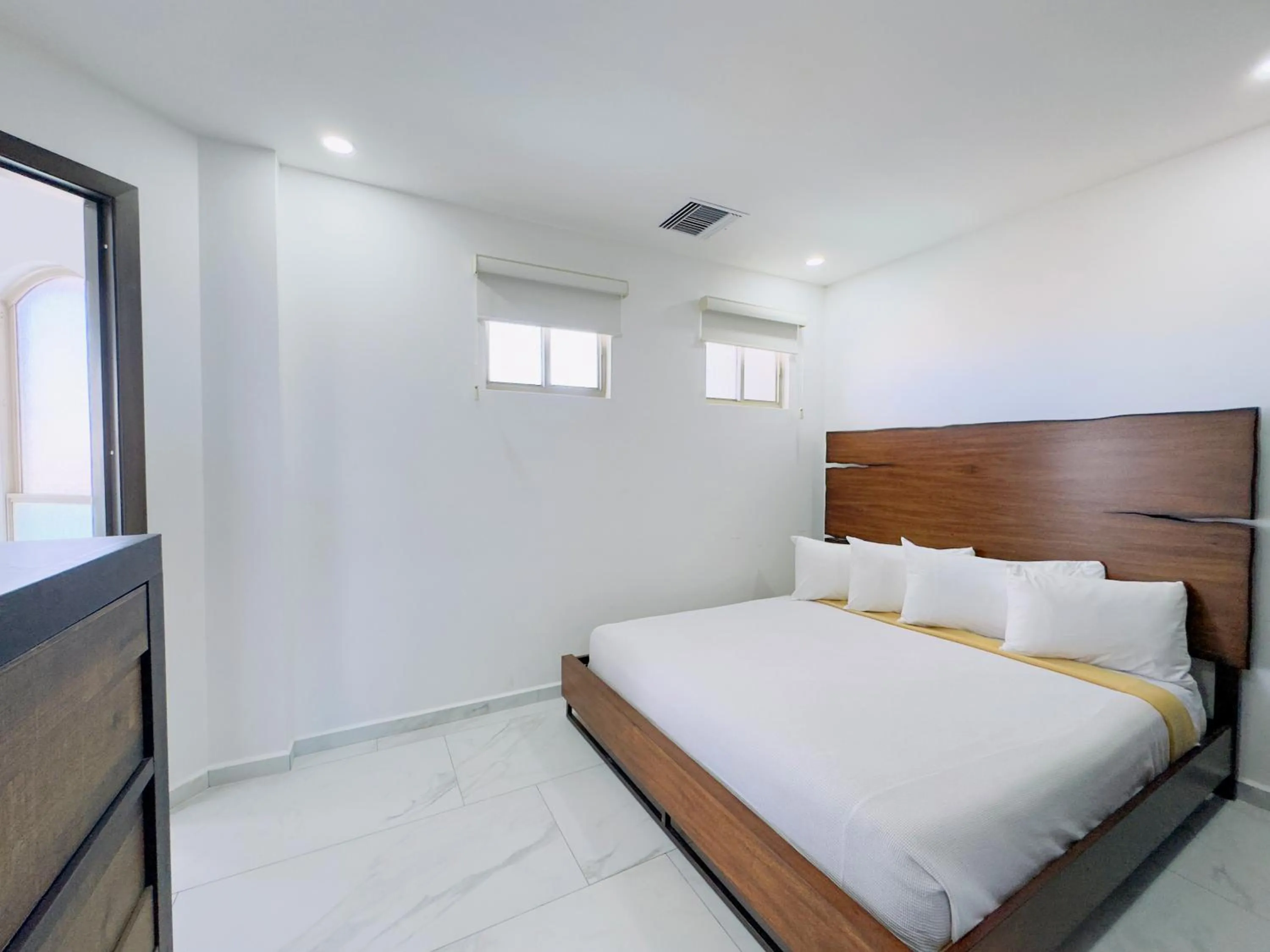 Bed in Esmeralda Beach Resort