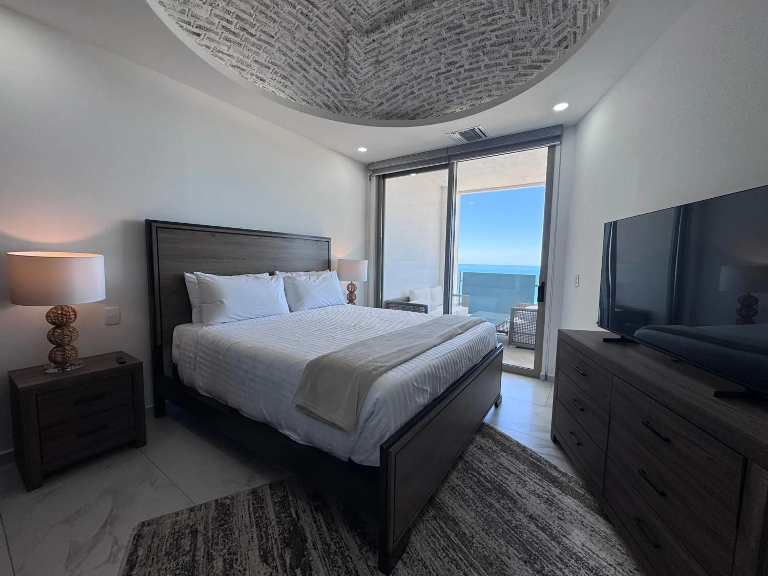 Bed in Esmeralda Beach Resort