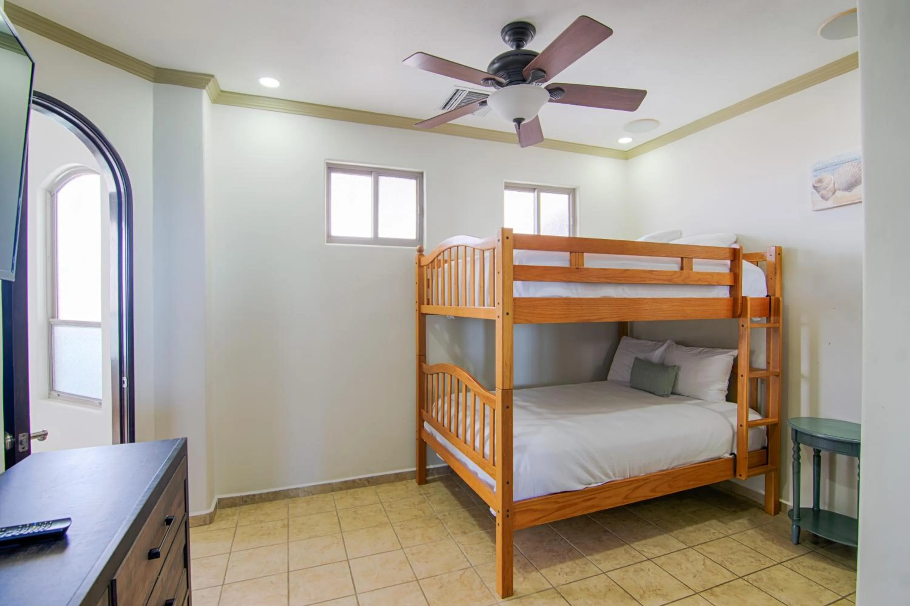 Bed in Esmeralda Beach Resort