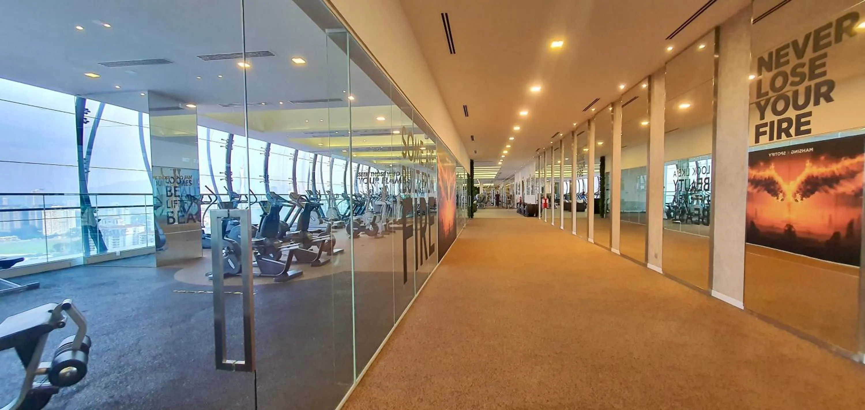 Fitness centre/facilities in MCity Jalan Ampang KLCC
