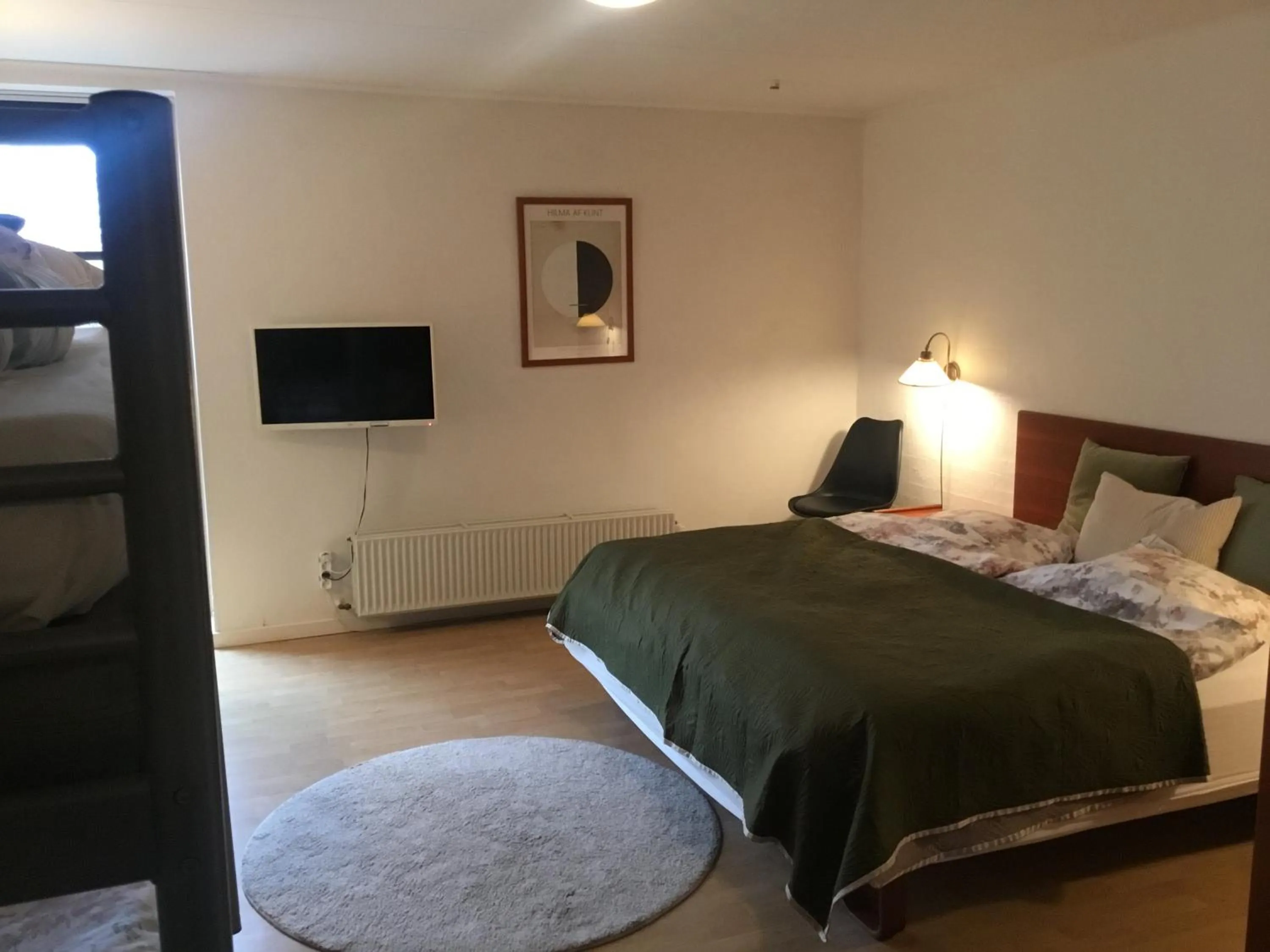 Bed in Børglum Mejeri Hotel