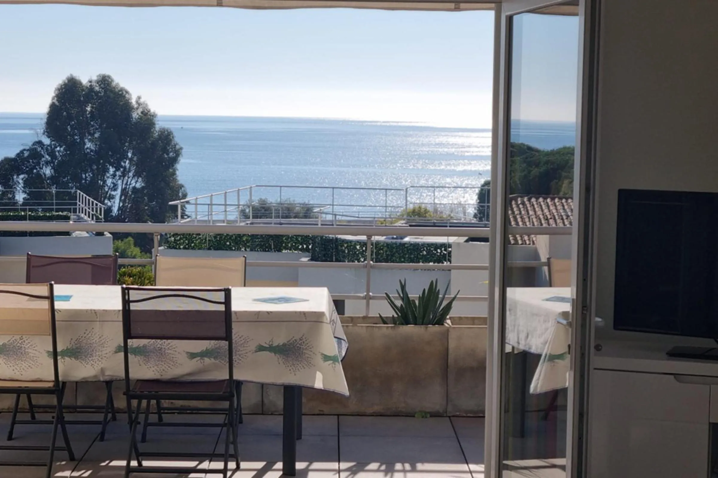 Apt With Pool Magnificent Sea View 80m To Beach