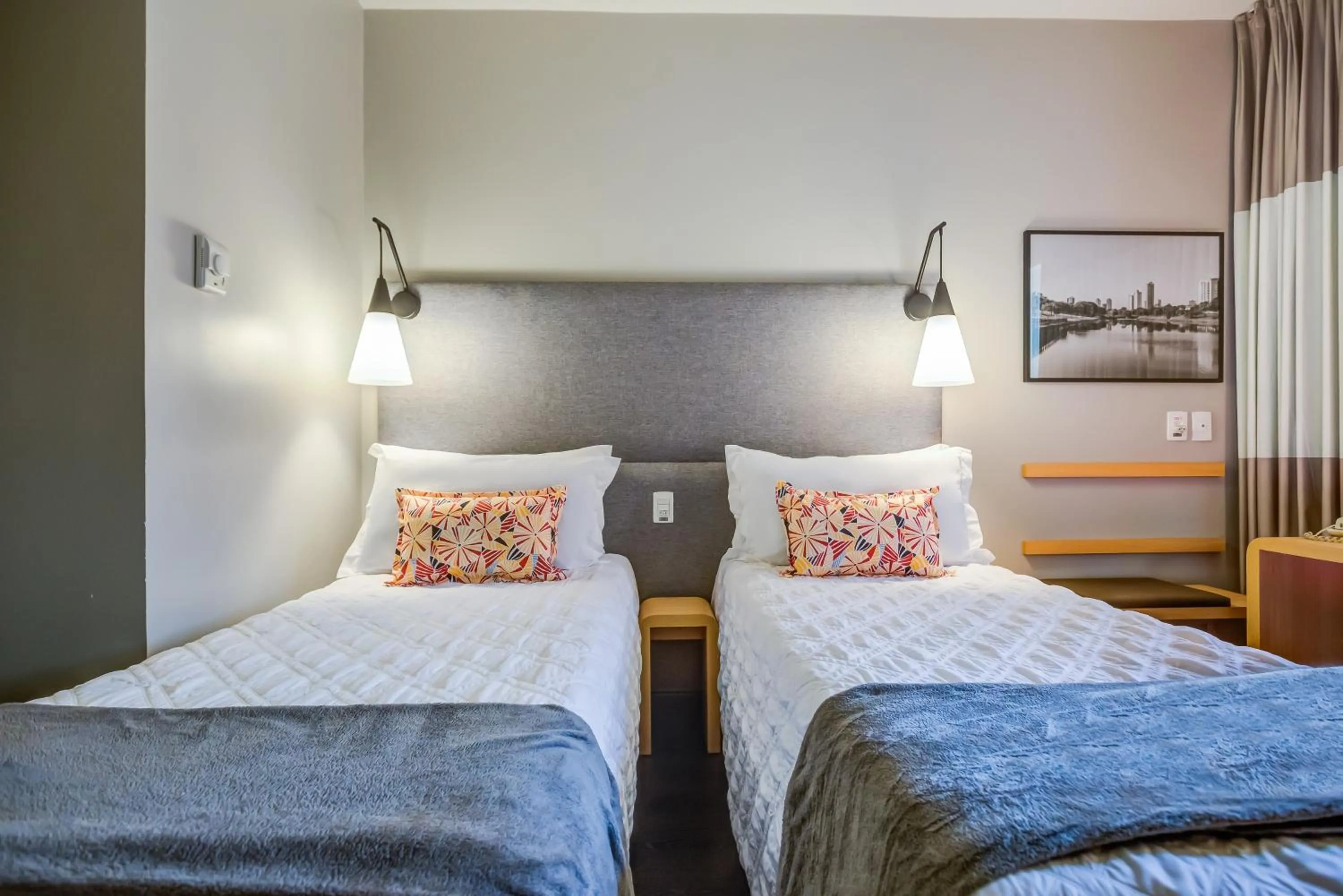 Bedroom, Bed in Rio Hotel by Bourbon Indaiatuba