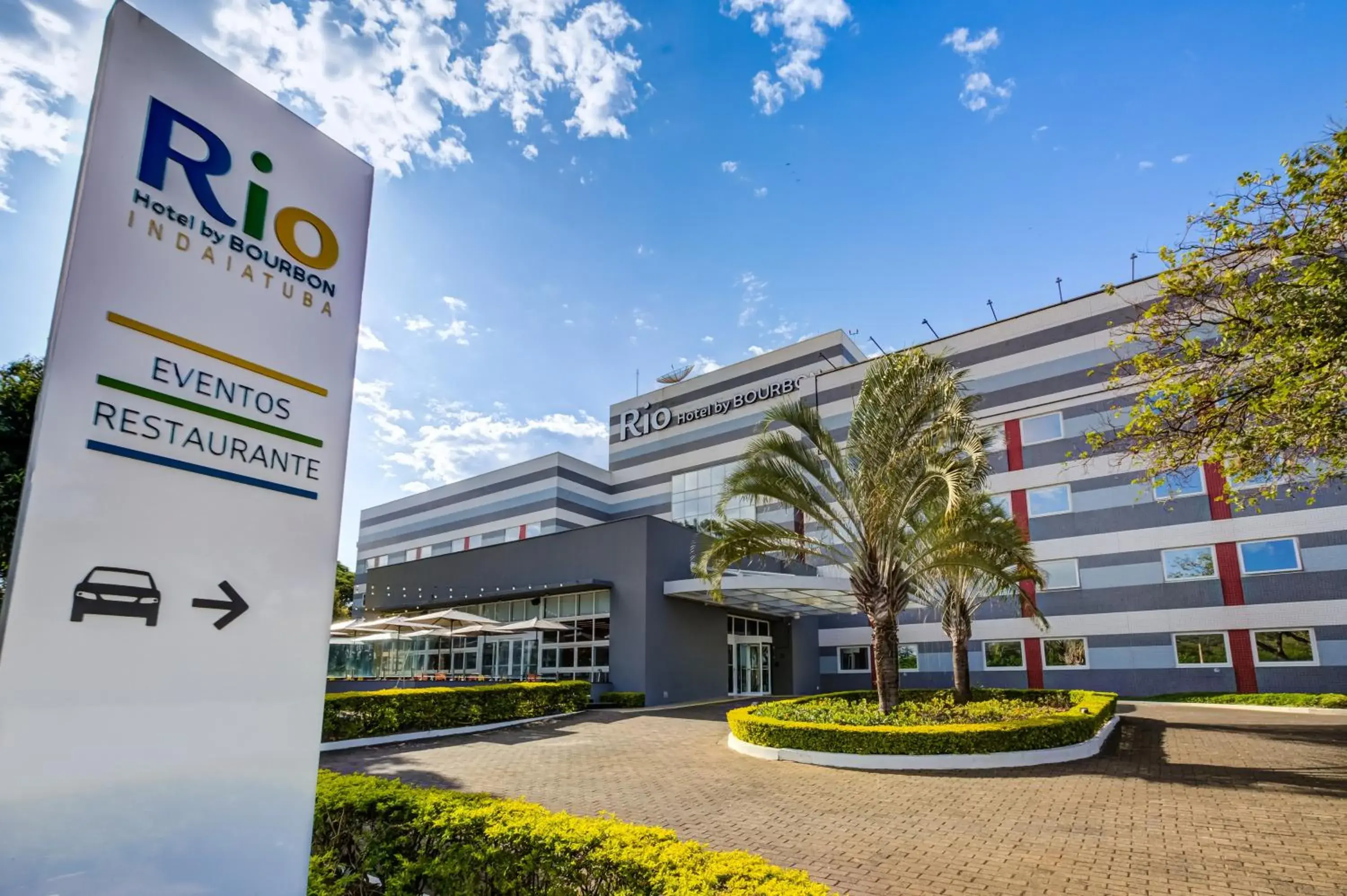 Facade/entrance in Rio Hotel by Bourbon Indaiatuba Facade/entrance in Rio Hotel by Bourbon Indaiatuba