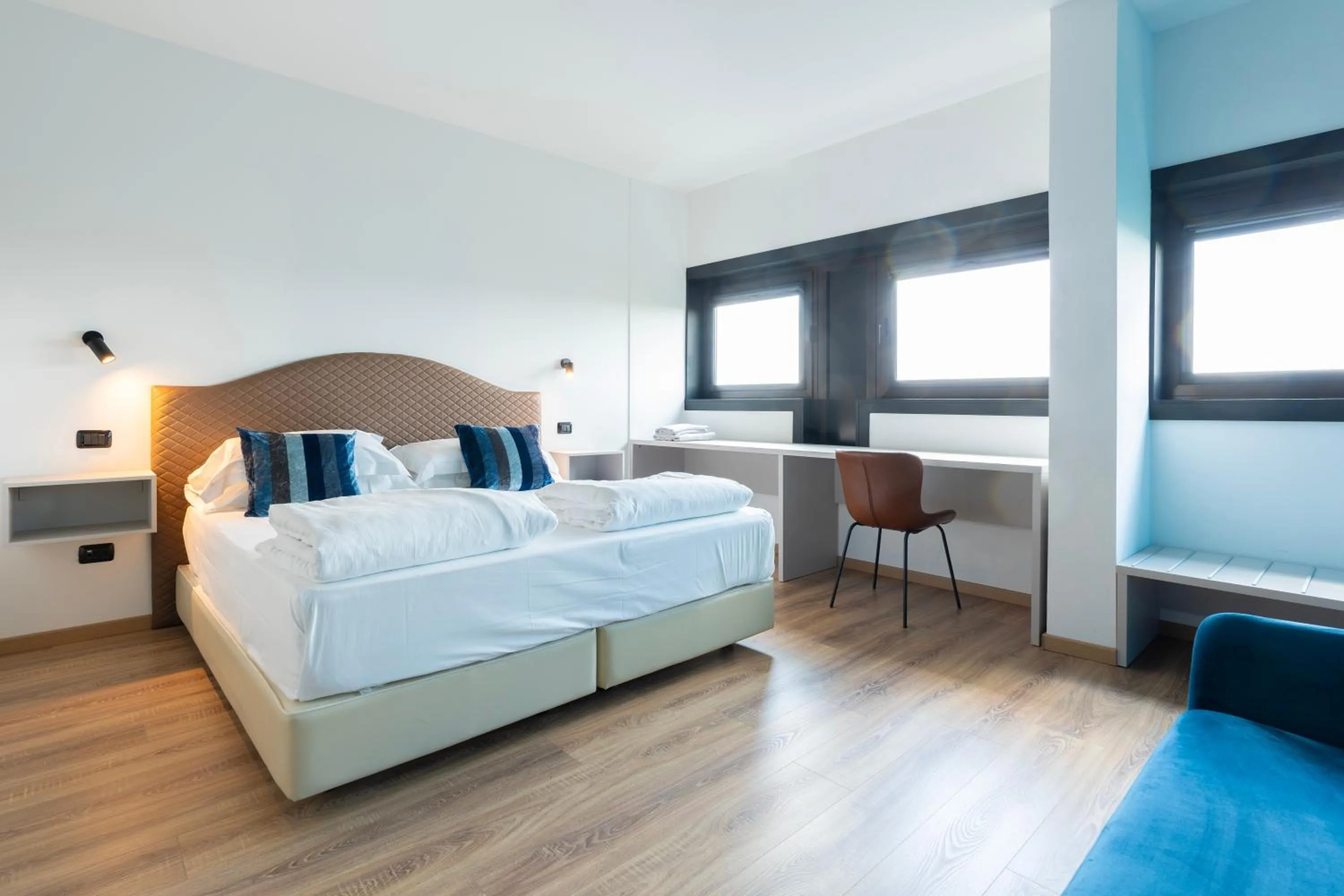 Bedroom, Bed in Hotel Saccardi & Spa - Adults Only